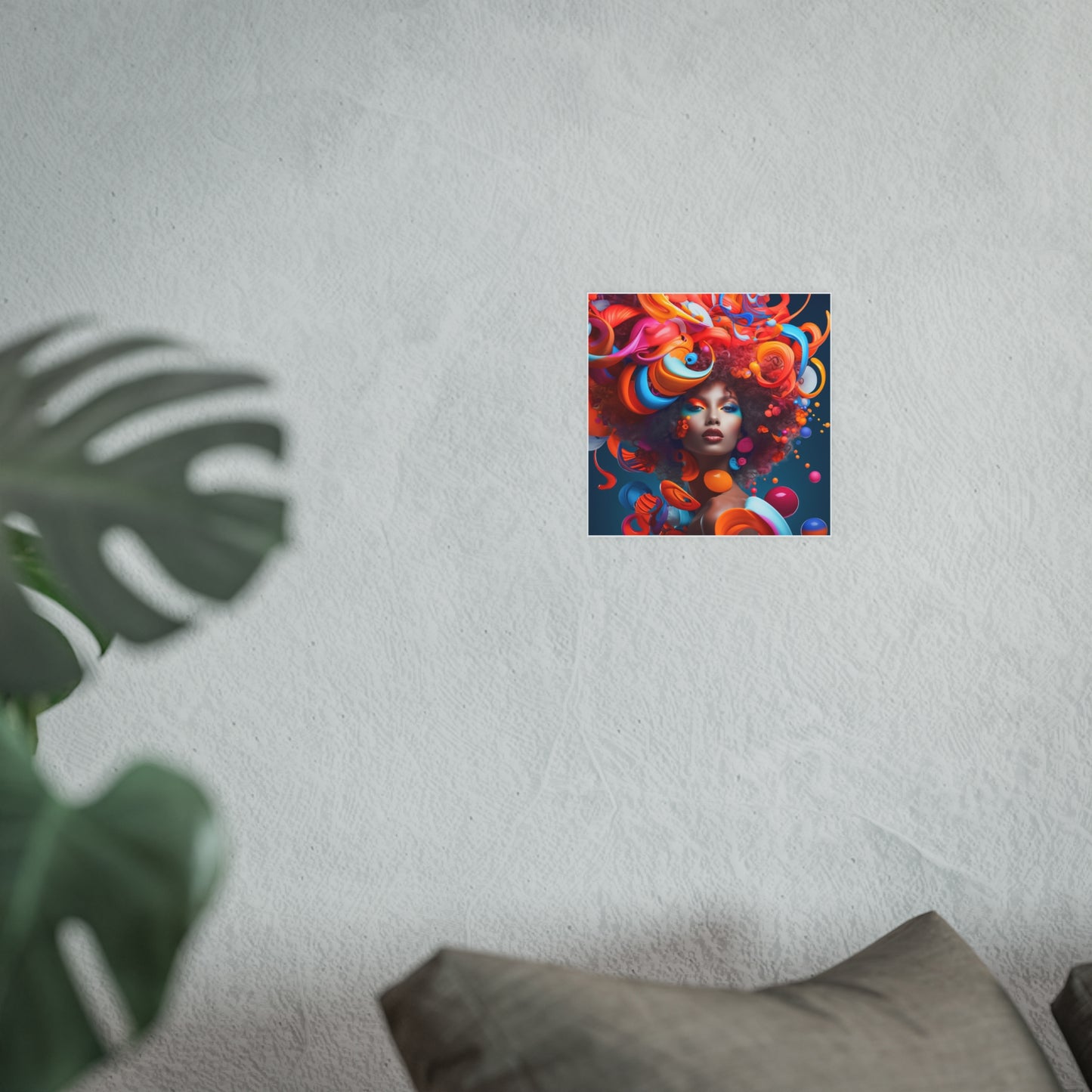 ThurmanatorX Art | Bloomdream Muse | Aphrochrysalis | Satin Wall Art Print