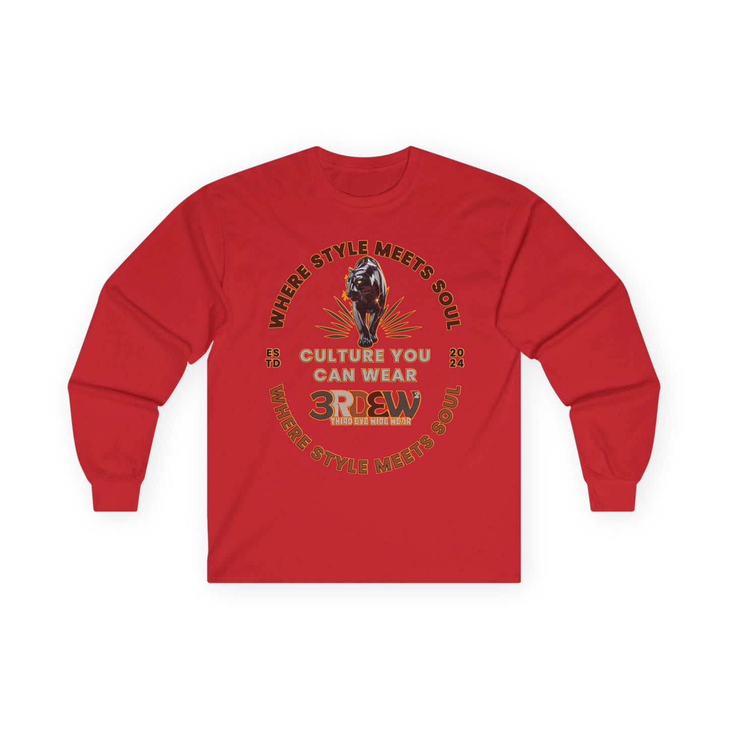 3RDEW² | Where Style Meets Soul | Third Eye Wide Wear | Unisex Ultra Cotton Long Sleeve Tee