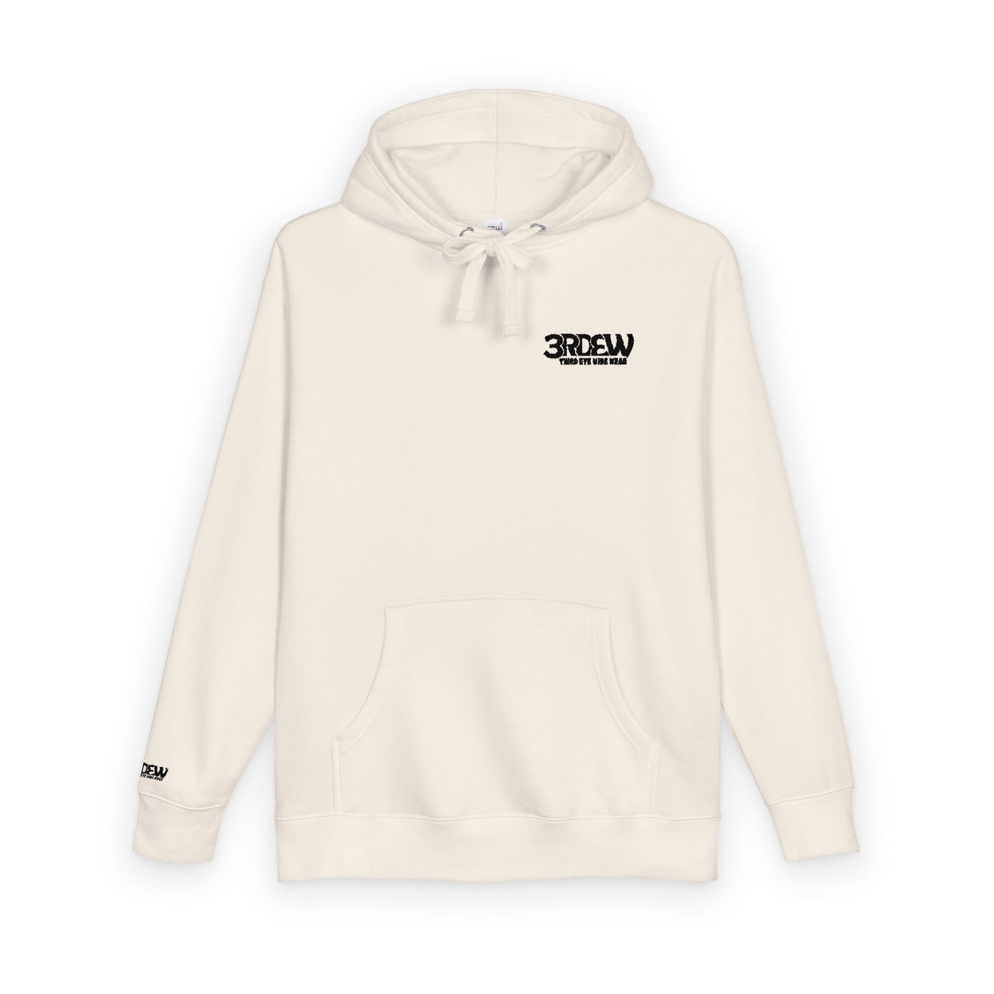 3RDEW² Hoodie | Unisex Fleece | Third Eye Minimalist Design | Conscious Comfort for Every Day & Divine Moments