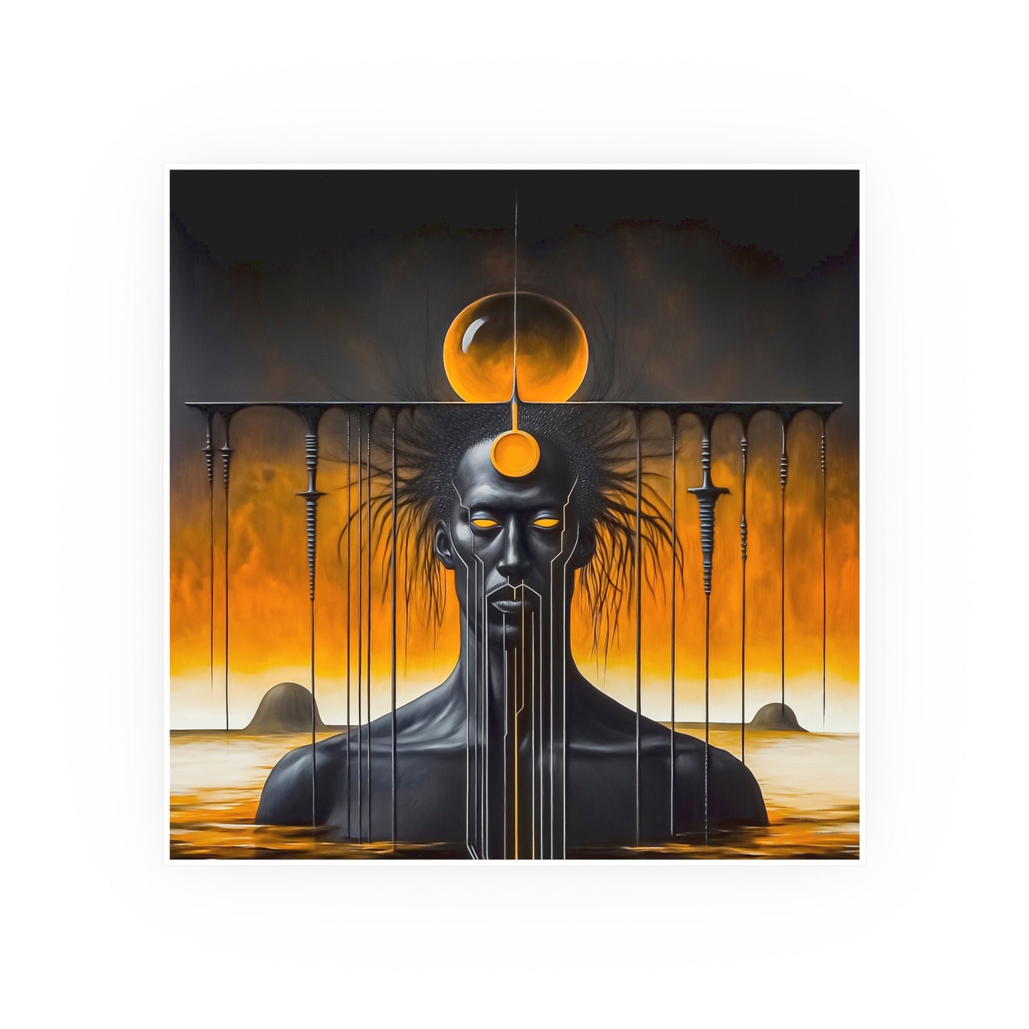 ThurmanatorX Art | Glyphborn | AphrodisiDark | Satin Wall Art Prints
