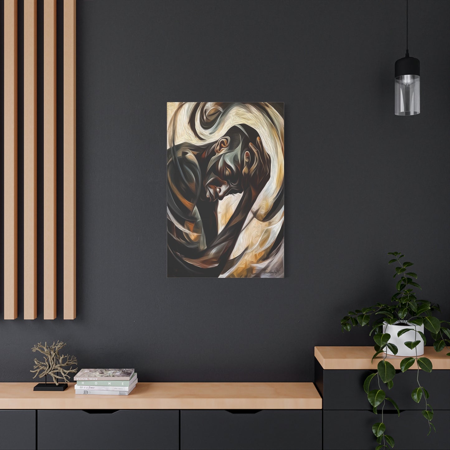 ThurmanatorX Art | The Thinker's Thoughts | Aphrodisiart | Matte Canvas Print