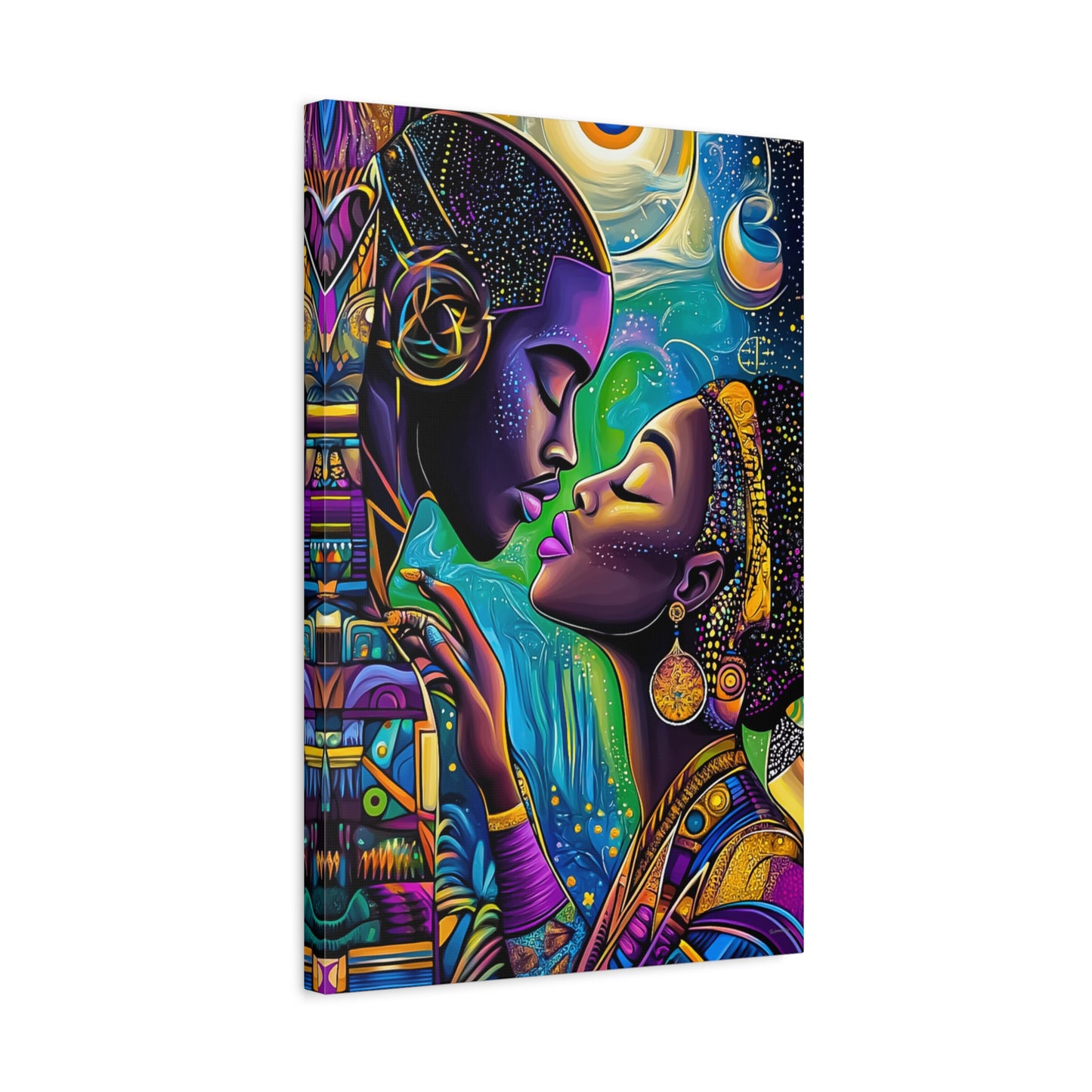 ThurmanatorX Art | Moonlight Mindscape | Aphrochrysalis | Matte Canvas, Stretched, 1.25"