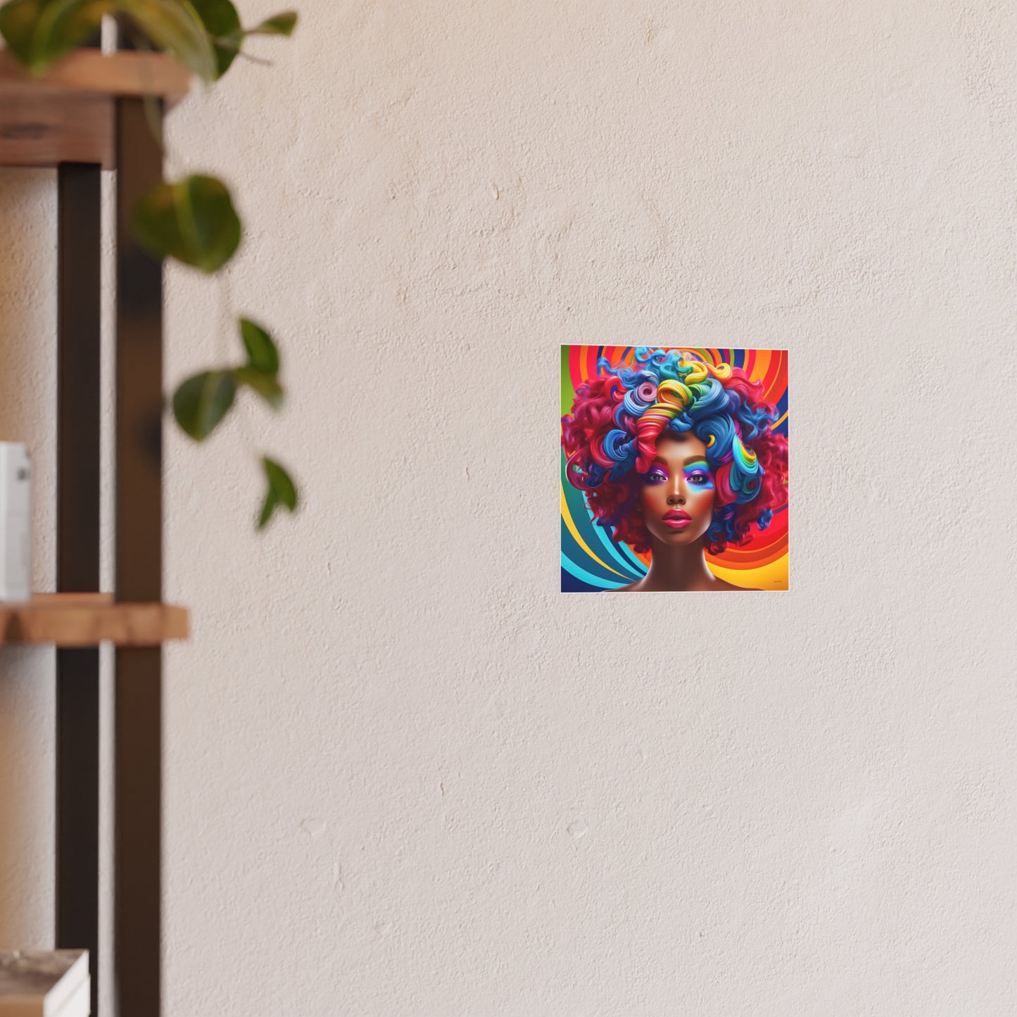 ThurmanatorX Art | Lush Prism Heir | Aphrochrysalis | Satin Wall Art Print