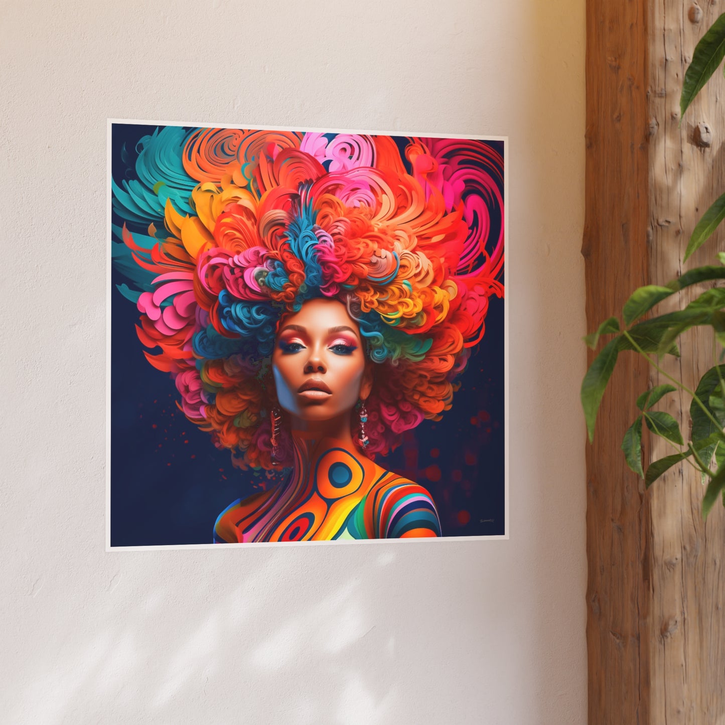 ThurmanatorX Art | Spiral Majesty | Aphrochrysalis | Satin Wall Art Print