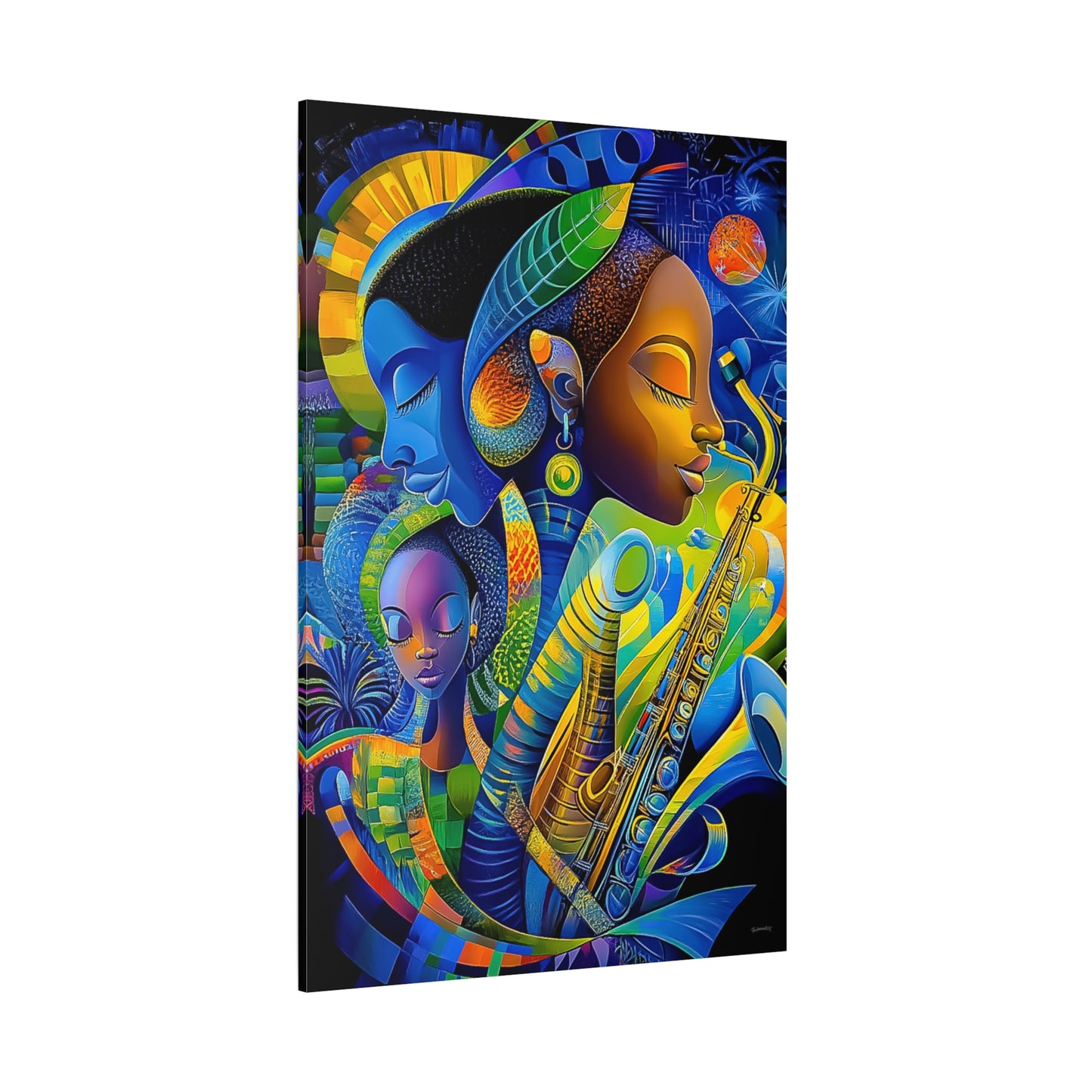 ThurmanatorX Art | Beyond Her Orbit | Aphrochrysalis | Matte Canvas, Stretched, 1.25"