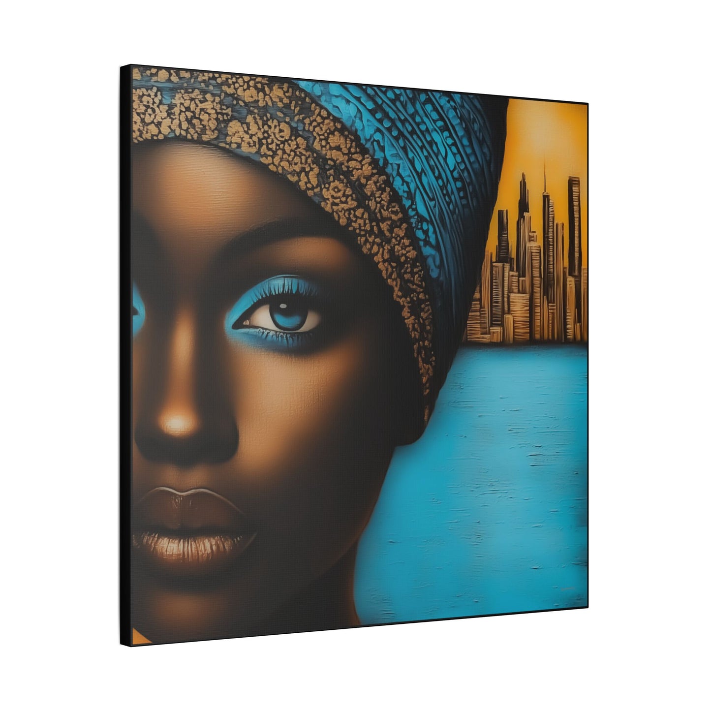 ThurmanatorX Art | Skywatcher Amara | Aphrochrysalis | Satin Canvas Art Print