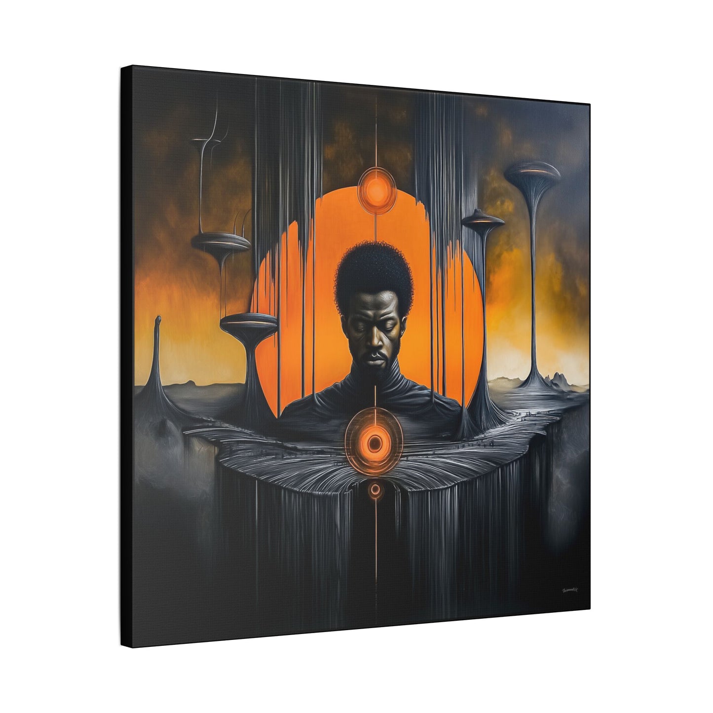 ThurmanatorX Art | Thornmind | AphrodisiDark | Satin Canvas Art Print
