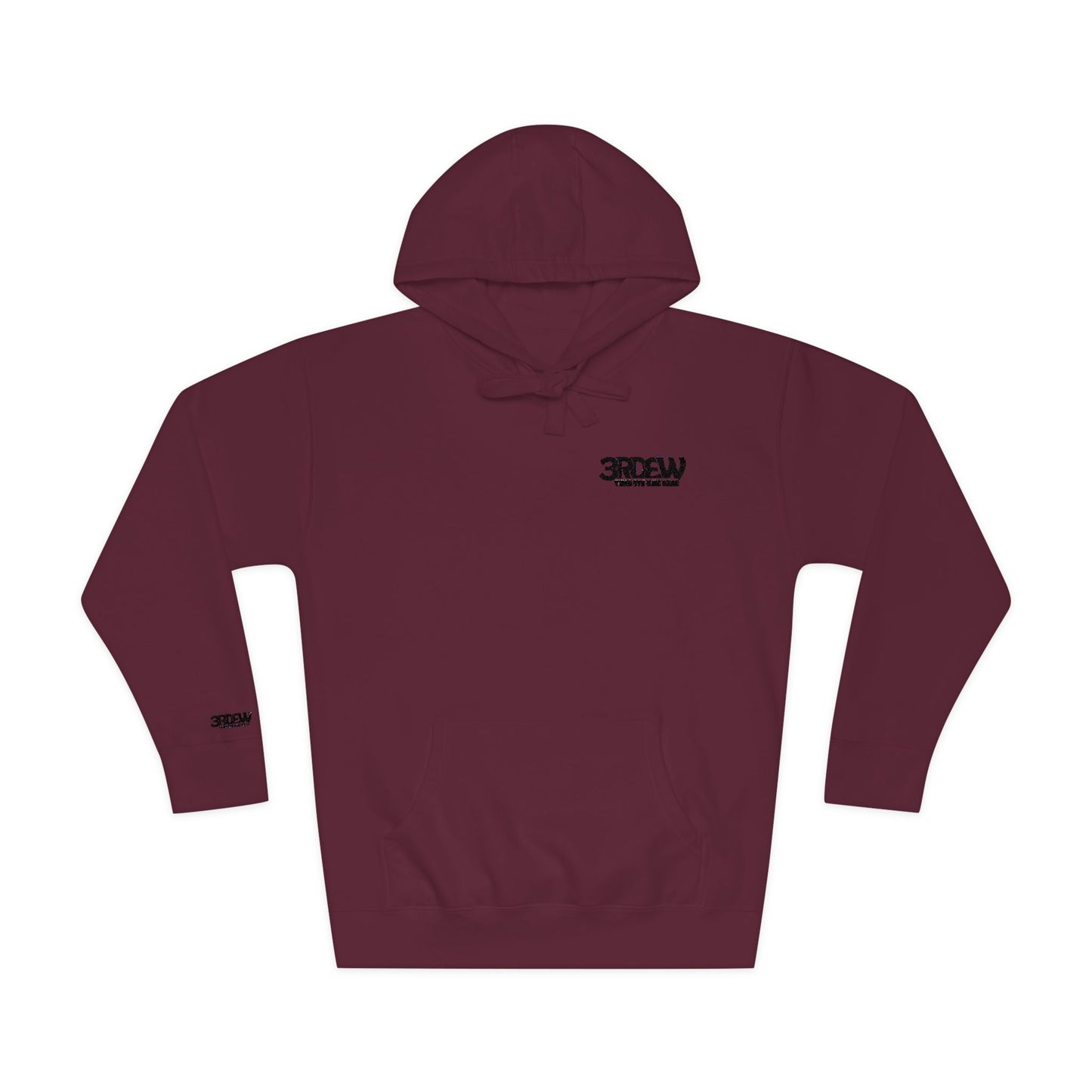 3RDEW² Hoodie | Unisex Fleece | Third Eye Minimalist Design | Conscious Comfort for Every Day & Divine Moments