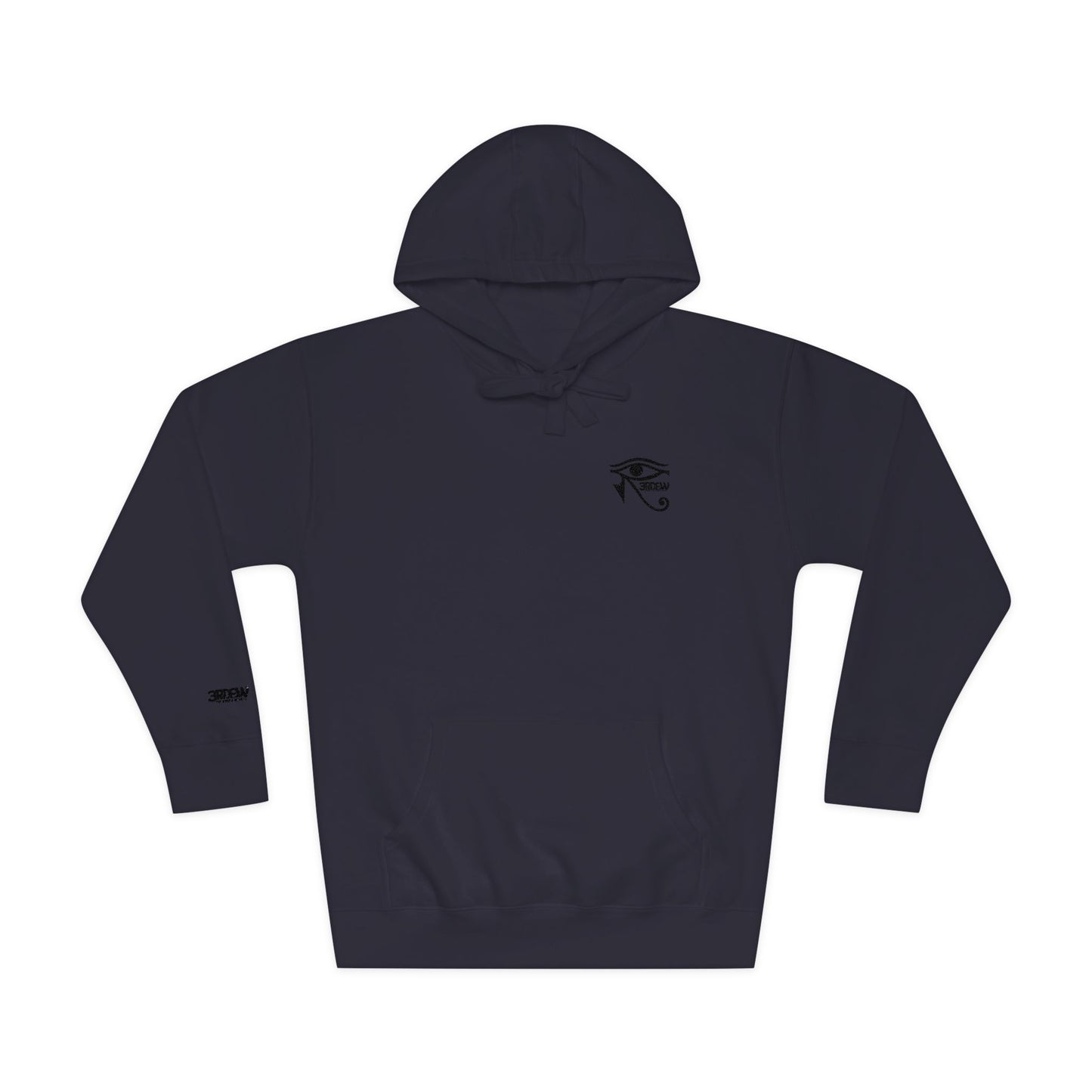 3RDEW² Vision Hoodie | Unisex Fleece | Third Eye Minimalist Design | Conscious Comfort for Every Day & Divine Moments