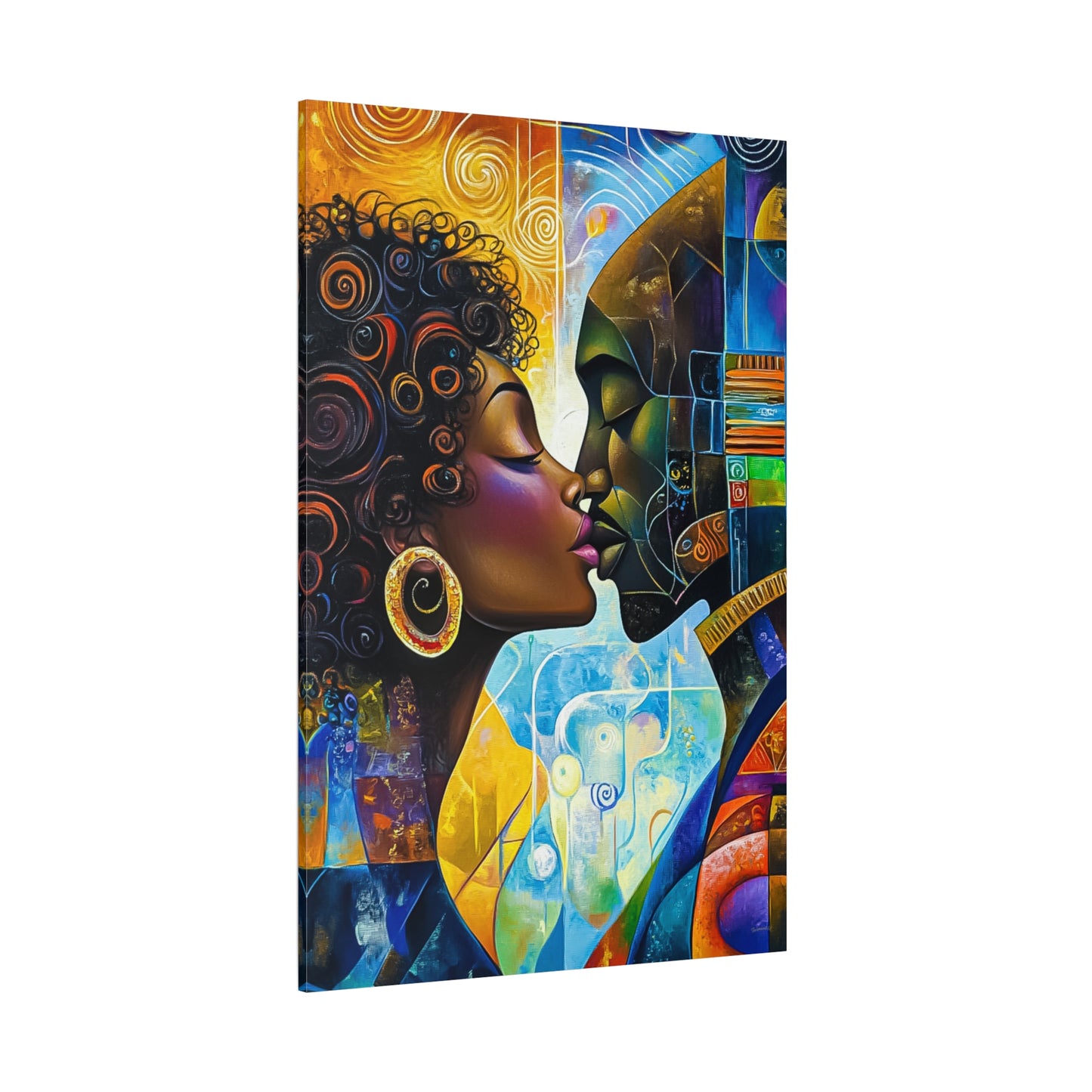 ThurmanatorX Art | Crystals of the City Sun | Aphrochrysalis | Matte Canvas, Stretched, 1.25"