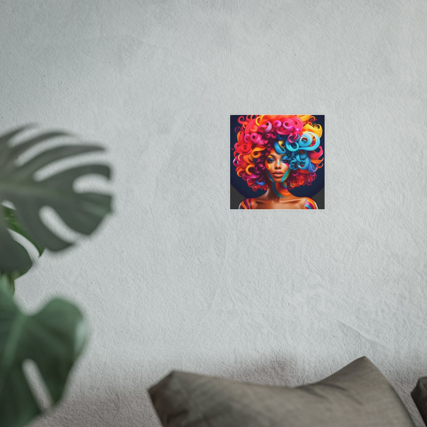 ThurmanatorX Art | Crown of Chromaflame | Aphrochrysalis | Satin Wall Art Print