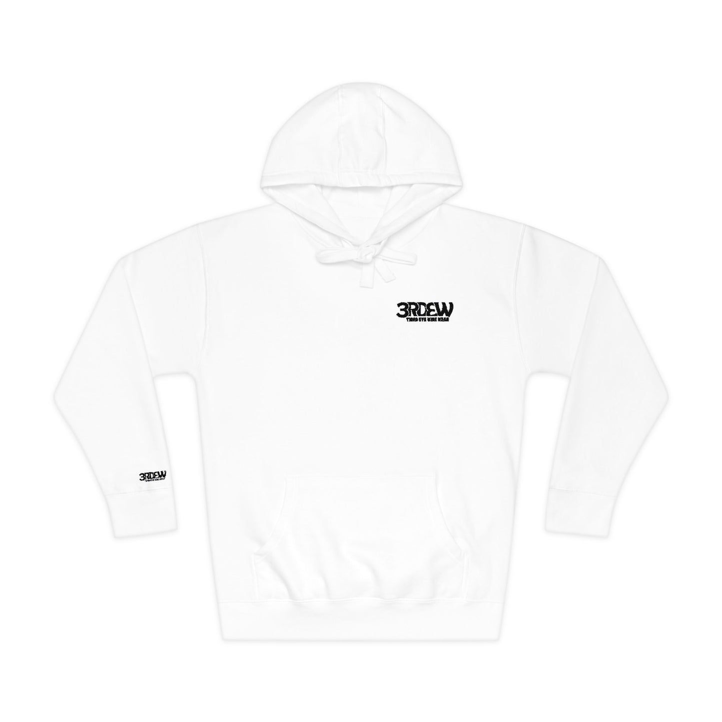 3RDEW² Hoodie | Unisex Fleece | Third Eye Minimalist Design | Conscious Comfort for Every Day & Divine Moments