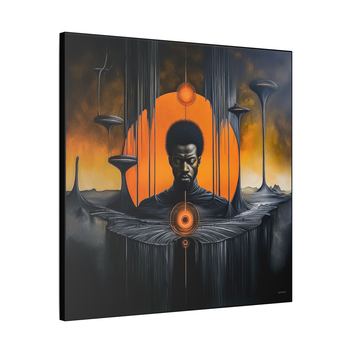 ThurmanatorX Art | Thornmind | AphrodisiDark | Satin Canvas Art Print