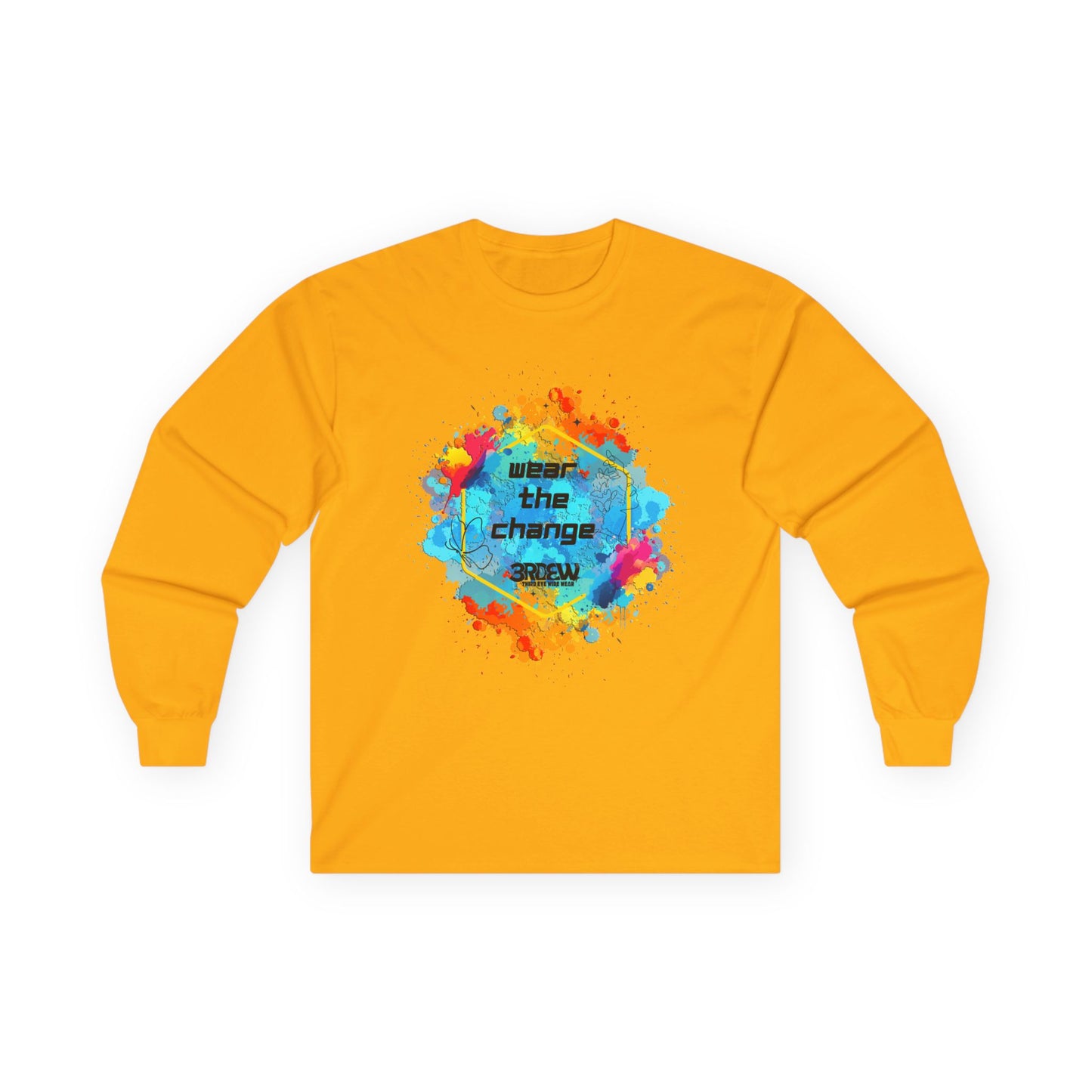 3RDEW² | Wear the Change | Third Eye Wide Wear | Unisex Ultra Cotton Long Sleeve Tee