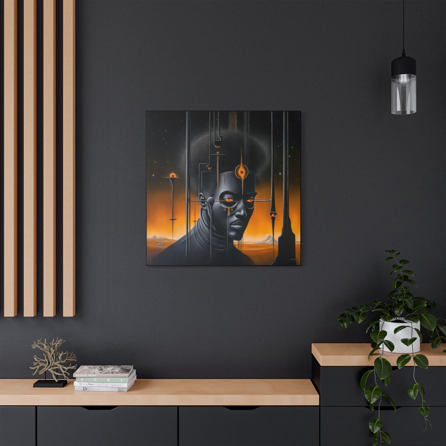 ThurmanatorX Art | Zyrenna | AphrodisiDark | Satin Canvas Art Print