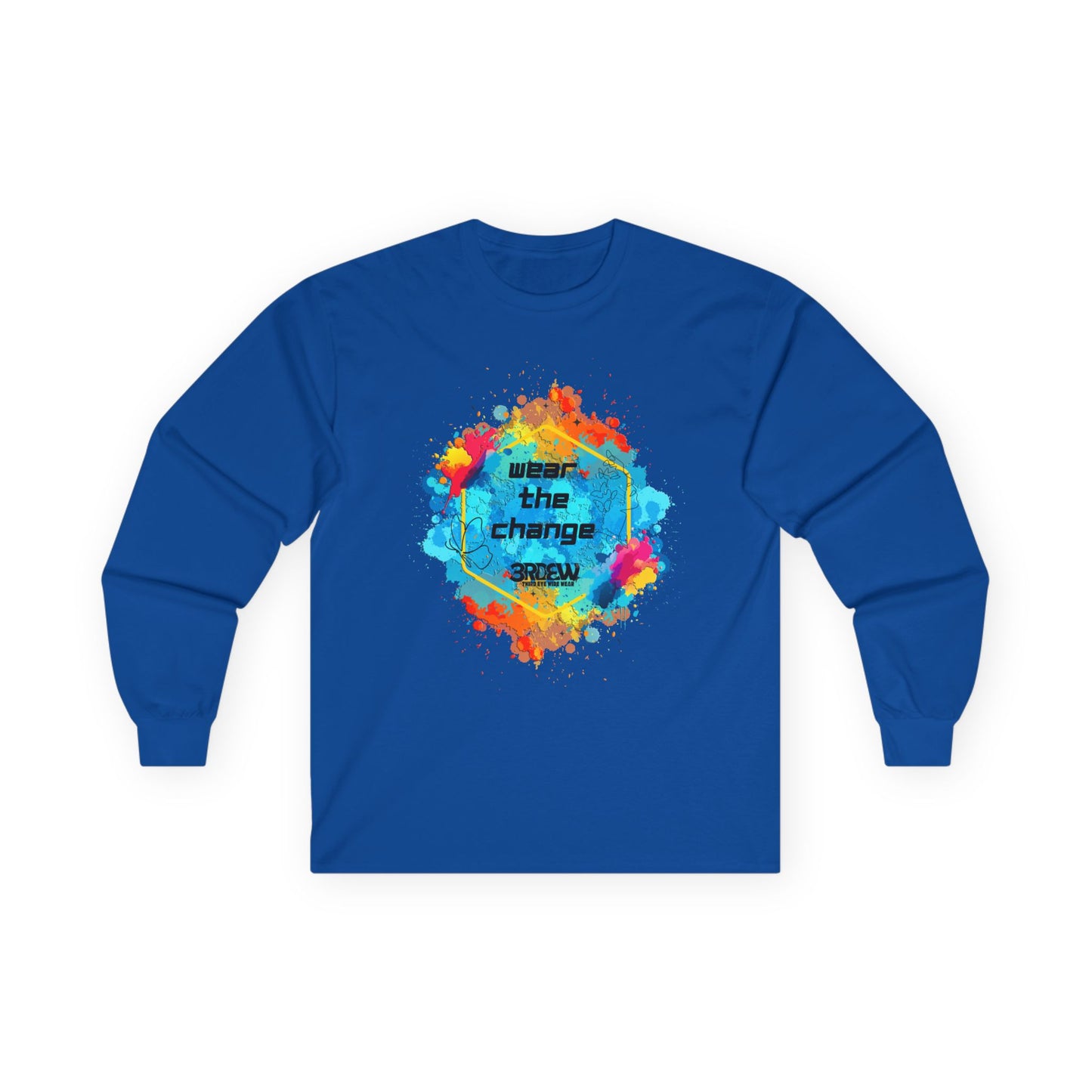 3RDEW² | Wear the Change | Third Eye Wide Wear | Unisex Ultra Cotton Long Sleeve Tee