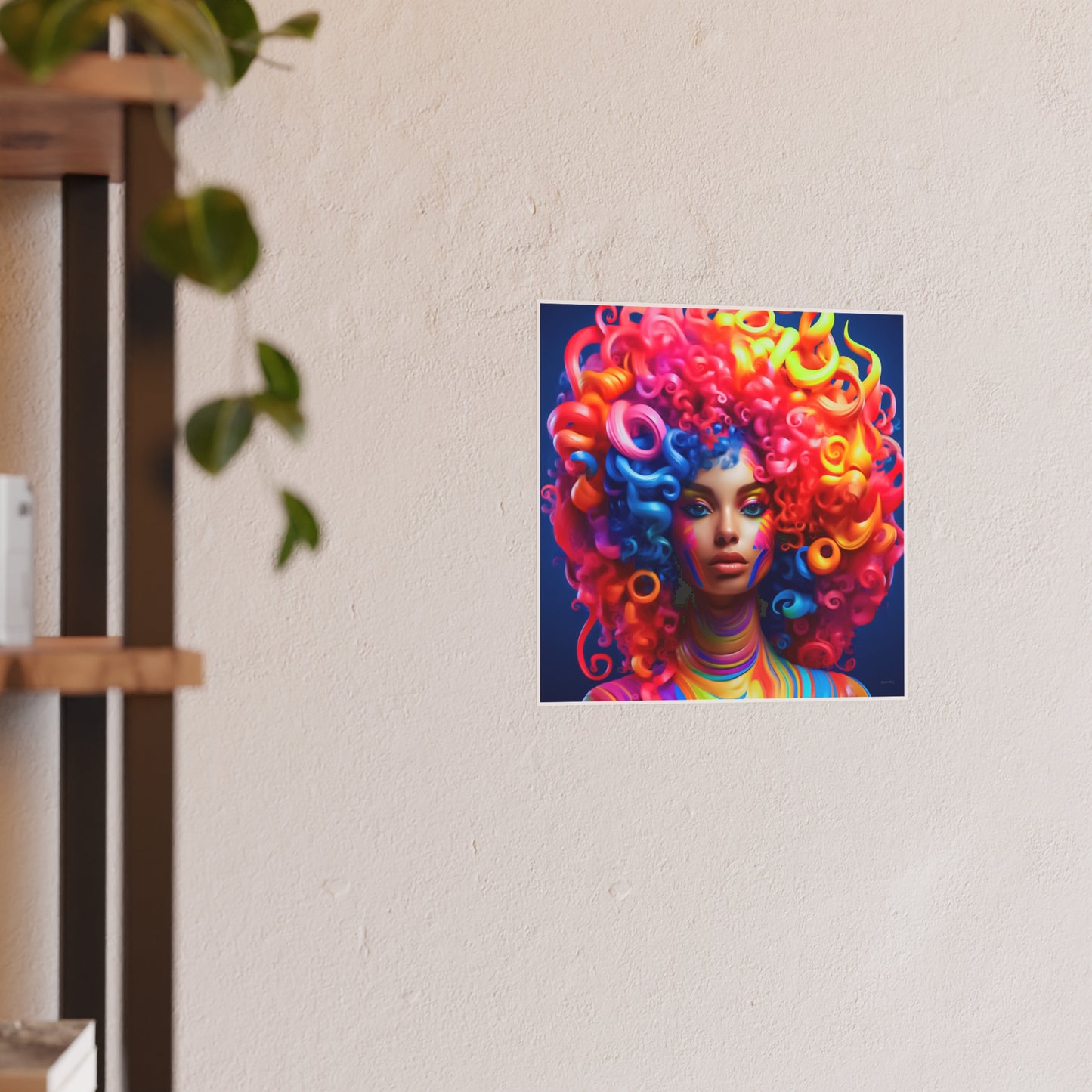 ThurmanatorX Art | PetalFury Oracle | Aphrochrysalis | Satin Wall Art Print