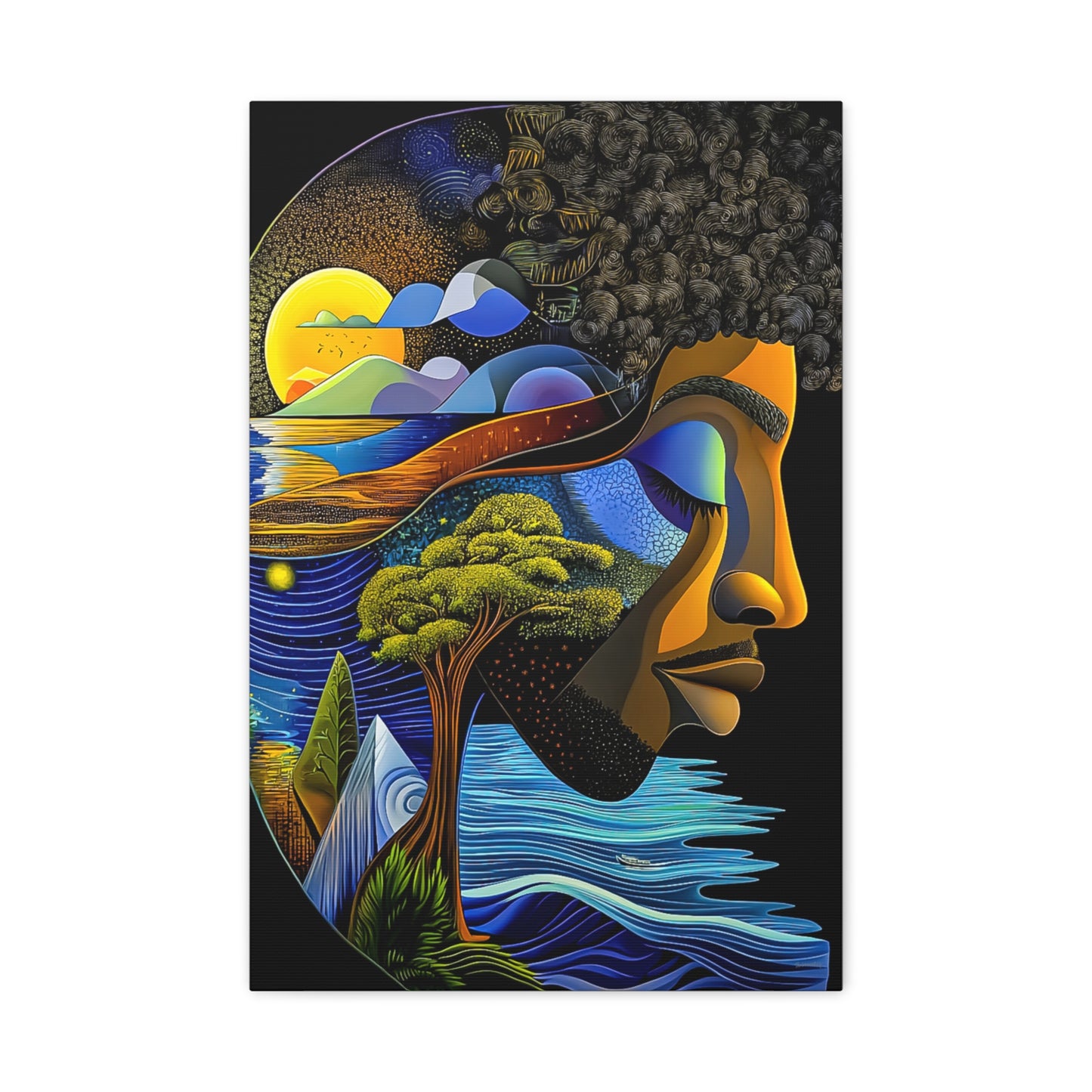 ThurmanatorX Art | Divinity in Silence | Aphrochrysalis | Matte Canvas, Stretched, 1.25"