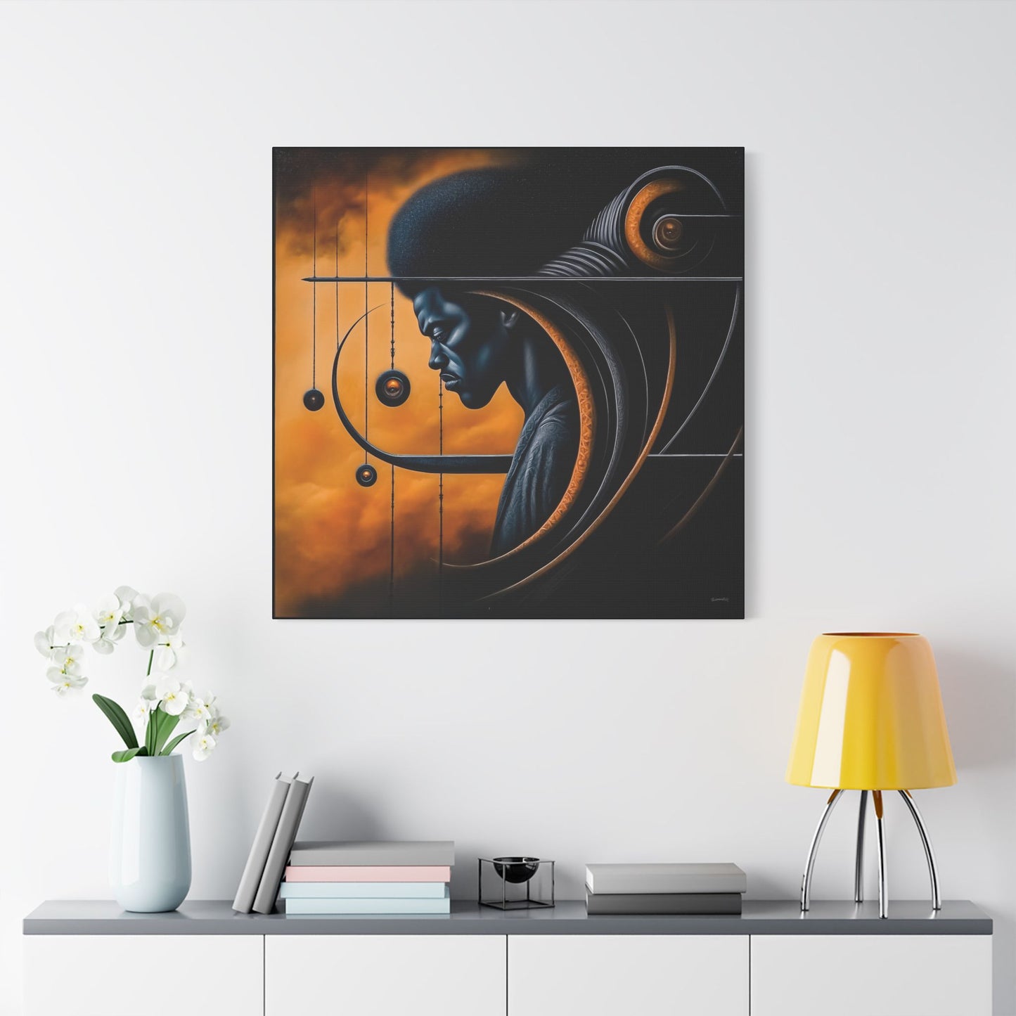 ThurmanatorX Art | Nyxroot | AphrodisiDark | Satin Canvas Art Print