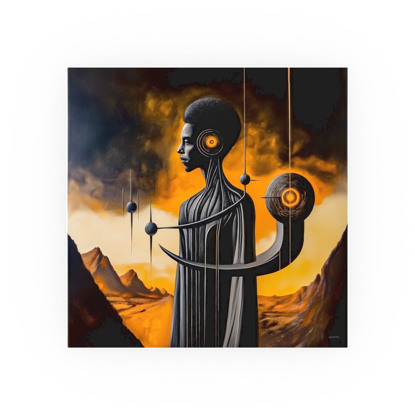 ThurmanatorX Art | Soulrift | AphrodisiDark | Satin Wall Art Prints