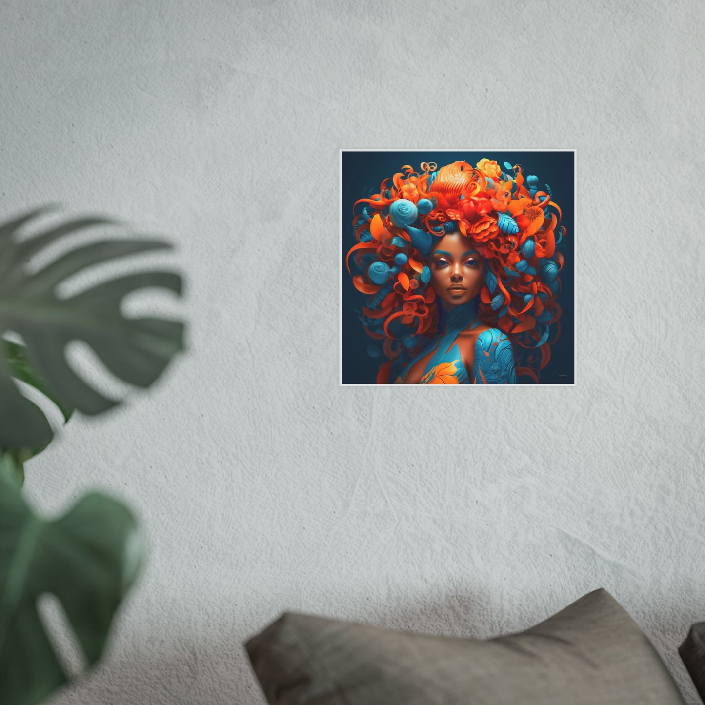 ThurmanatorX Art | Halo of Bloom | Aphrochrysalis | Satin Wall Art Print
