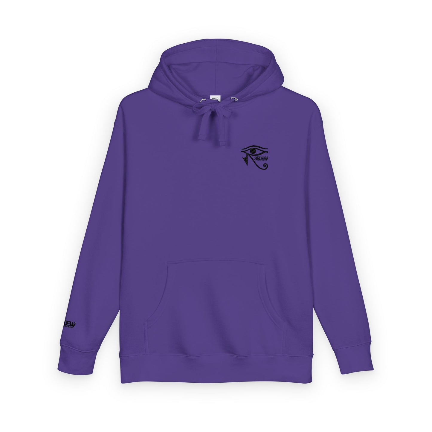 3RDEW² Vision Hoodie | Unisex Fleece | Third Eye Minimalist Design | Conscious Comfort for Every Day & Divine Moments