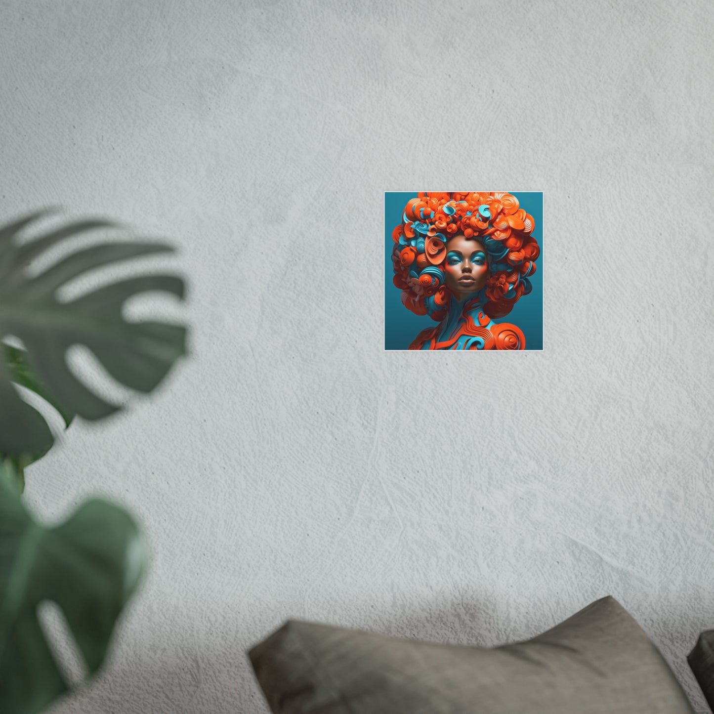 ThurmanatorX Art | Velvet Voltage Muse | Aphrochrysalis | Satin Wall Art Print