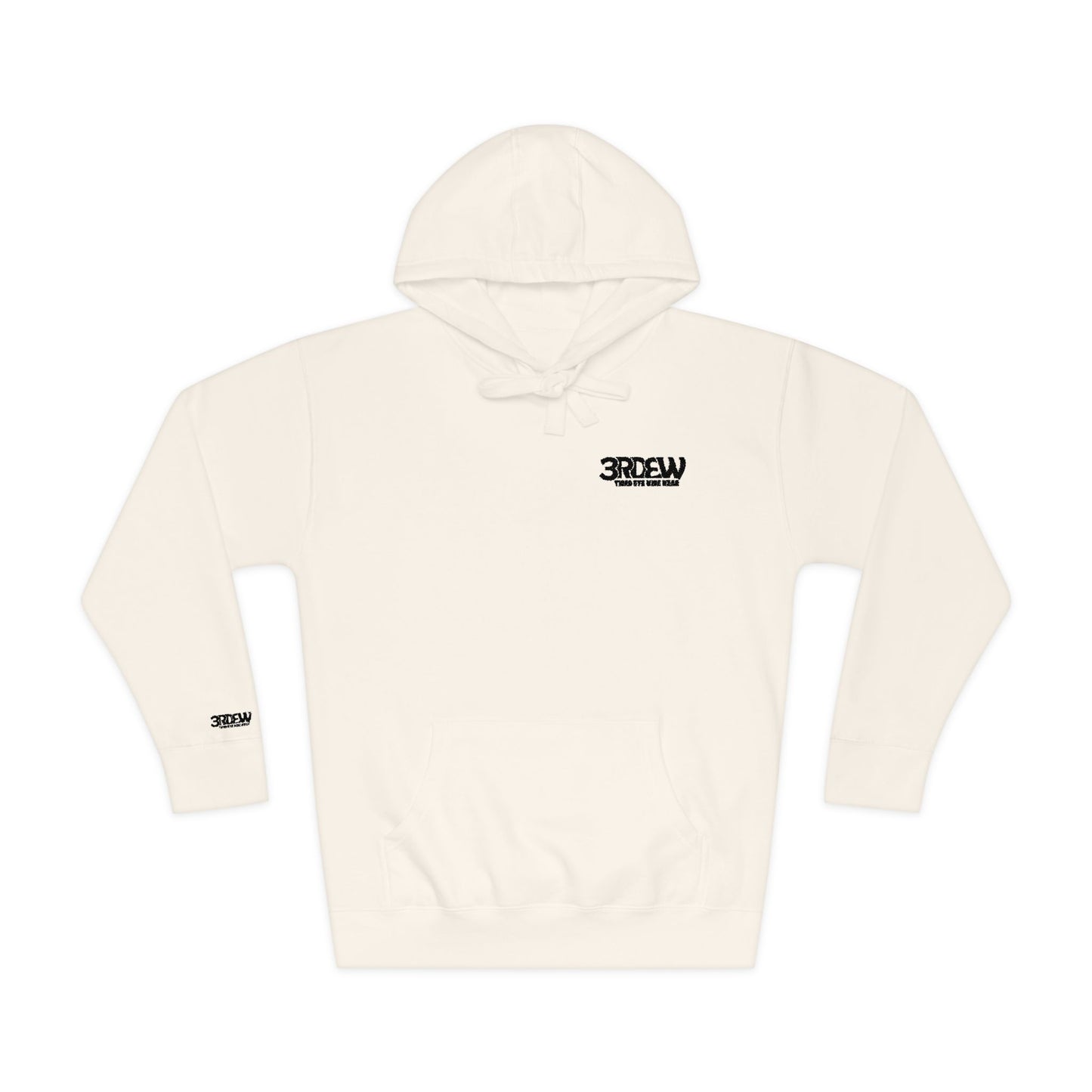 3RDEW² Hoodie | Unisex Fleece | Third Eye Minimalist Design | Conscious Comfort for Every Day & Divine Moments