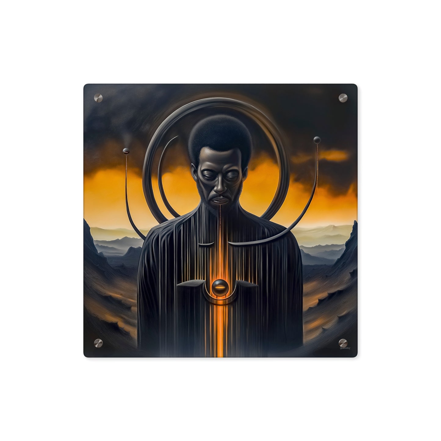 ThurmanatorX Art | Orbichant | AphrodisiDark | Acrylic Art Panel