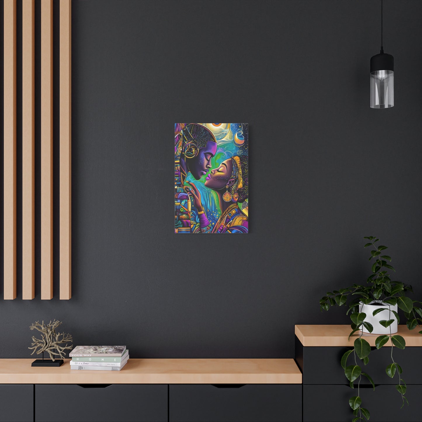ThurmanatorX Art | Moonlight Mindscape | Aphrochrysalis | Matte Canvas, Stretched, 1.25"