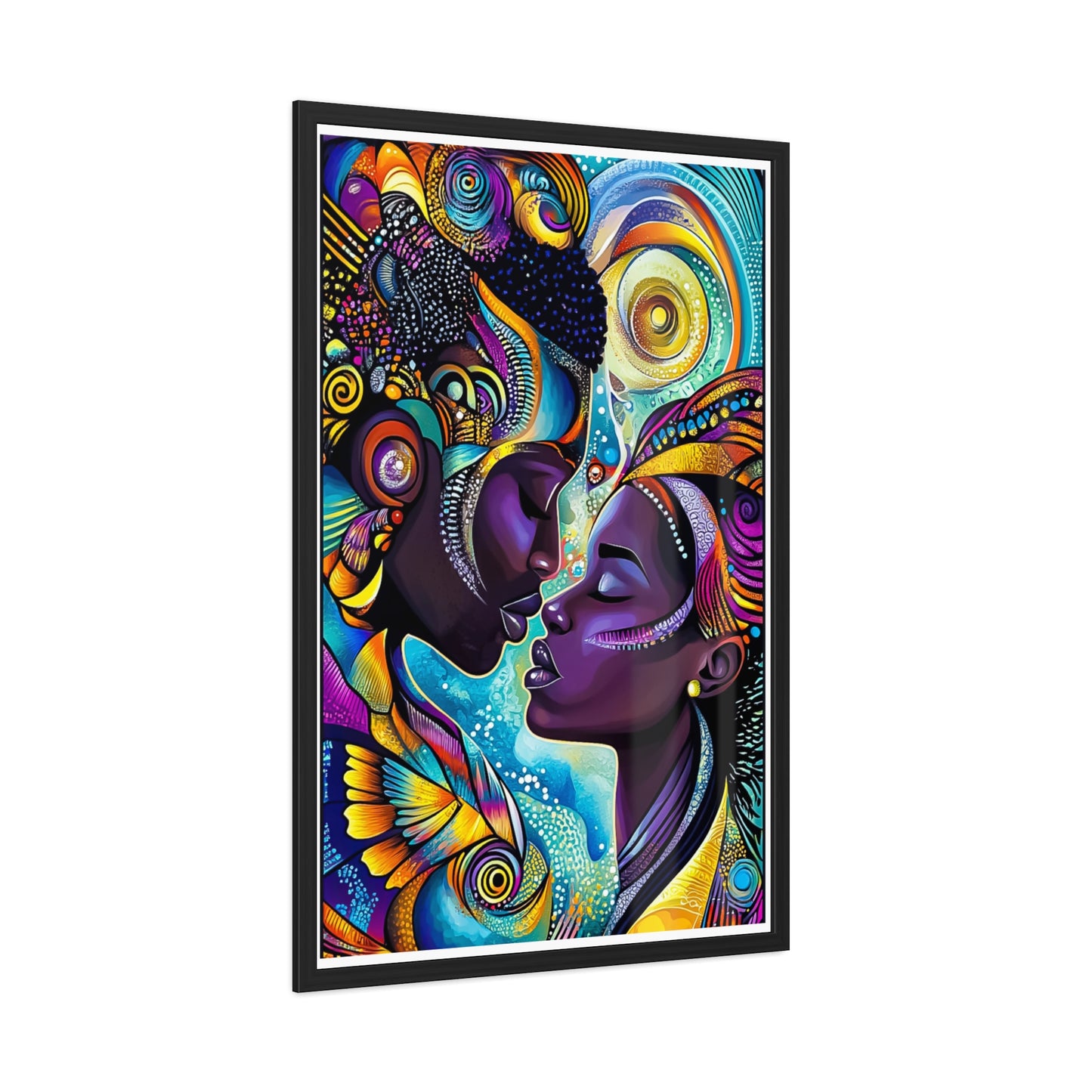 ThurmanatorX Art | Stargazer’s Embrace | Aphrochrysalis | Framed Poster Print