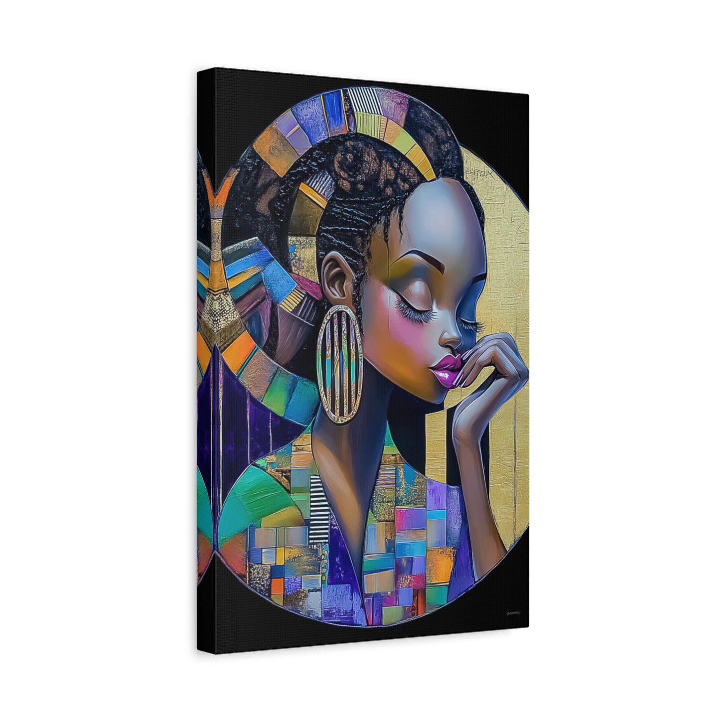 ThurmanatorX Art | Spirit Bloom | Aphrochrysalis | Matte Canvas, Stretched, 1.25"