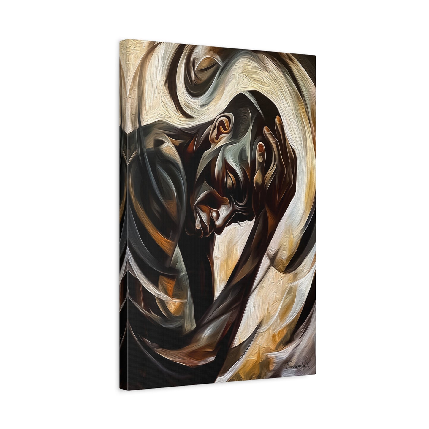 ThurmanatorX Art | The Thinker's Thoughts | Aphrodisiart | Matte Canvas Print