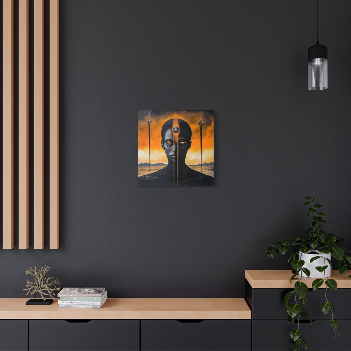 ThurmanatorX Art | Vanta Whisper | AphrodisiDark | Satin Canvas Art Print