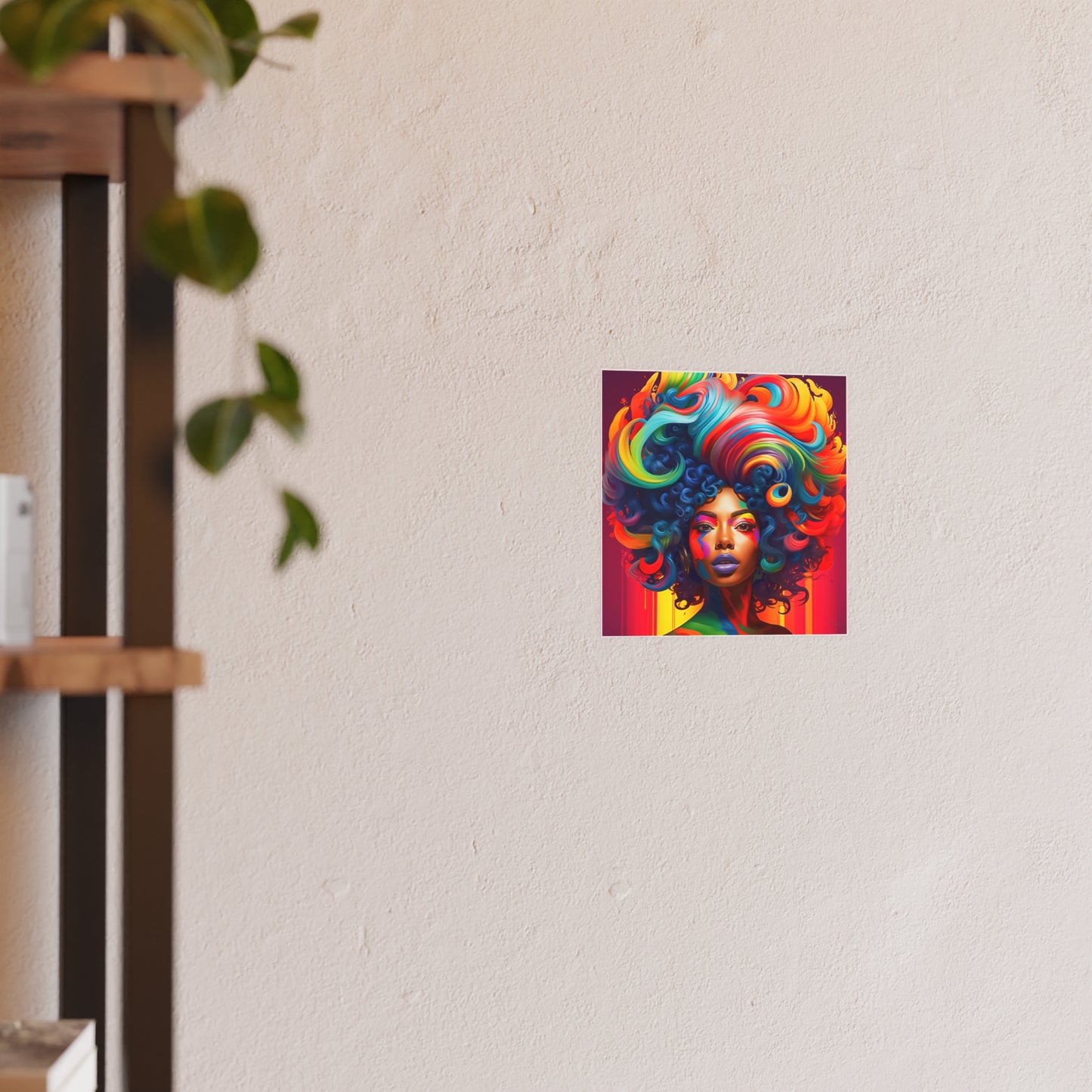 ThurmanatorX Art | Chromawave Siren | Aphrochrysalis | Satin Wall Art Print