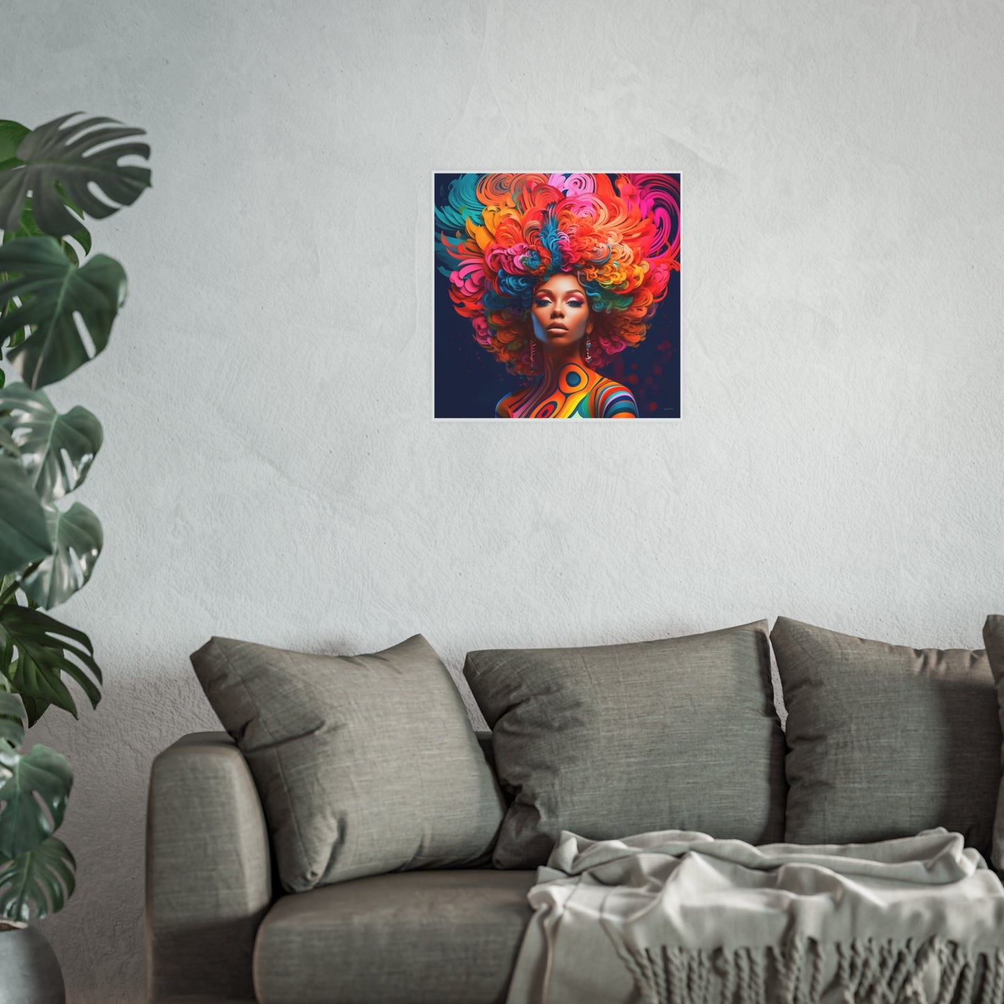 ThurmanatorX Art | Spiral Majesty | Aphrochrysalis | Satin Wall Art Print