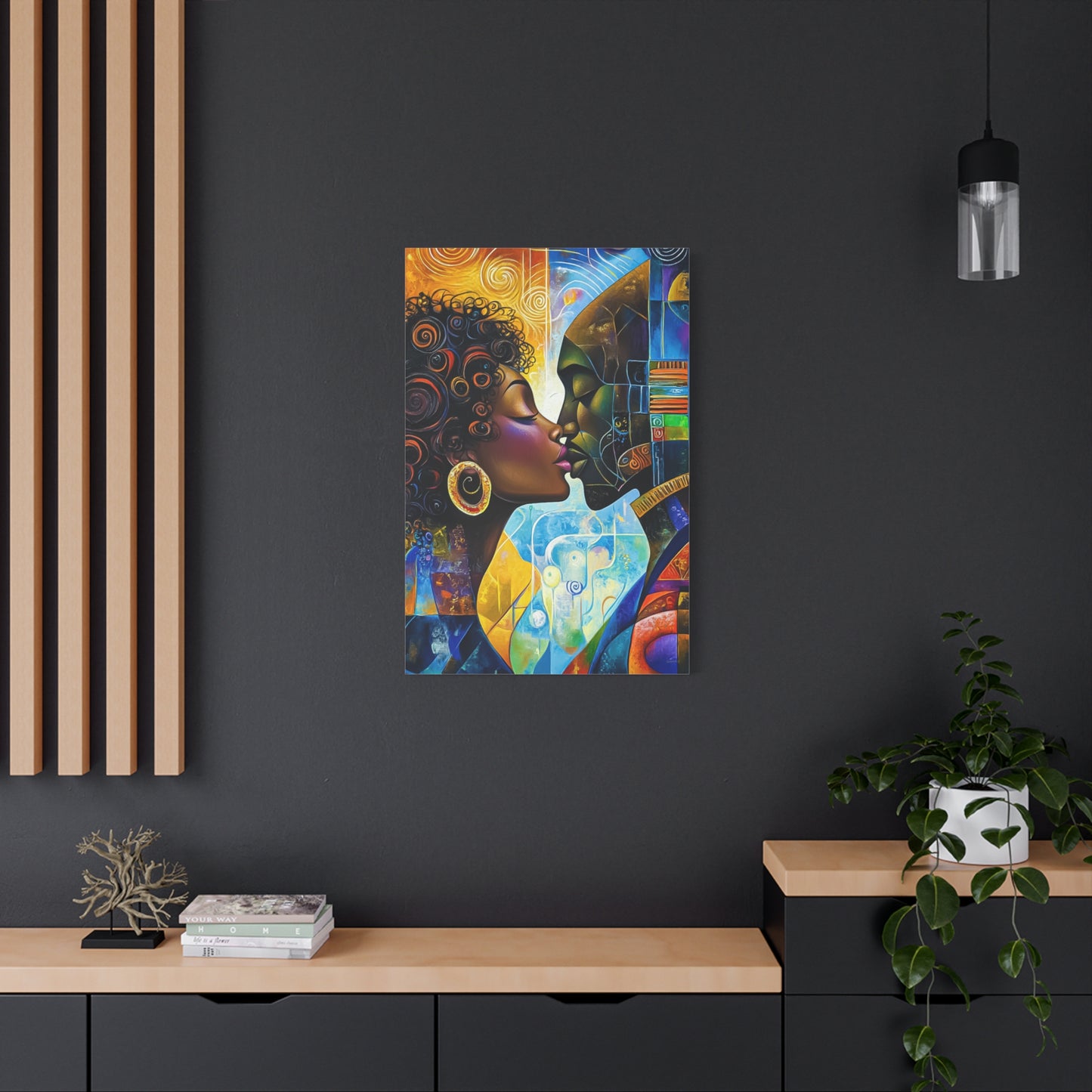 ThurmanatorX Art | Crystals of the City Sun | Aphrochrysalis | Matte Canvas, Stretched, 1.25"