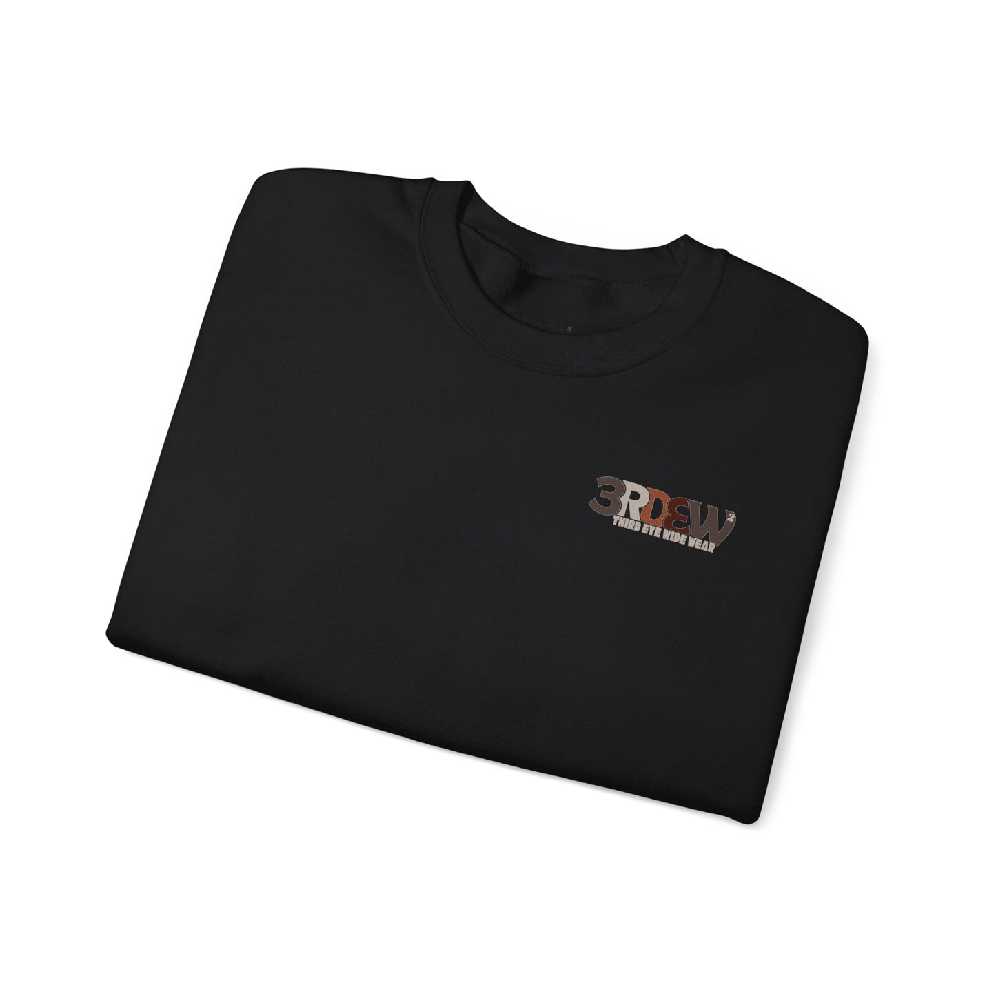 3RDEW² Unisex Sweatshirt – Afro-Abstract Streetwear by ThurmanatorX | Cozy Layer for Elevated Everyday Style