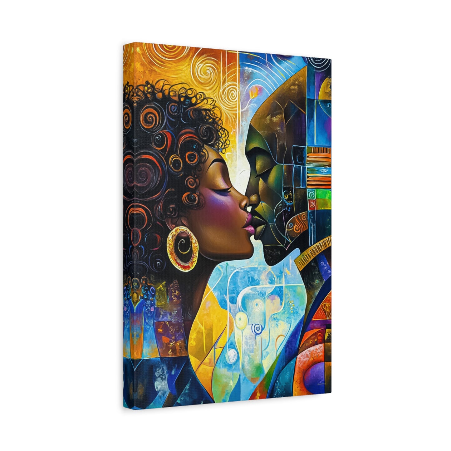 ThurmanatorX Art | Crystals of the City Sun | Aphrochrysalis | Matte Canvas, Stretched, 1.25"
