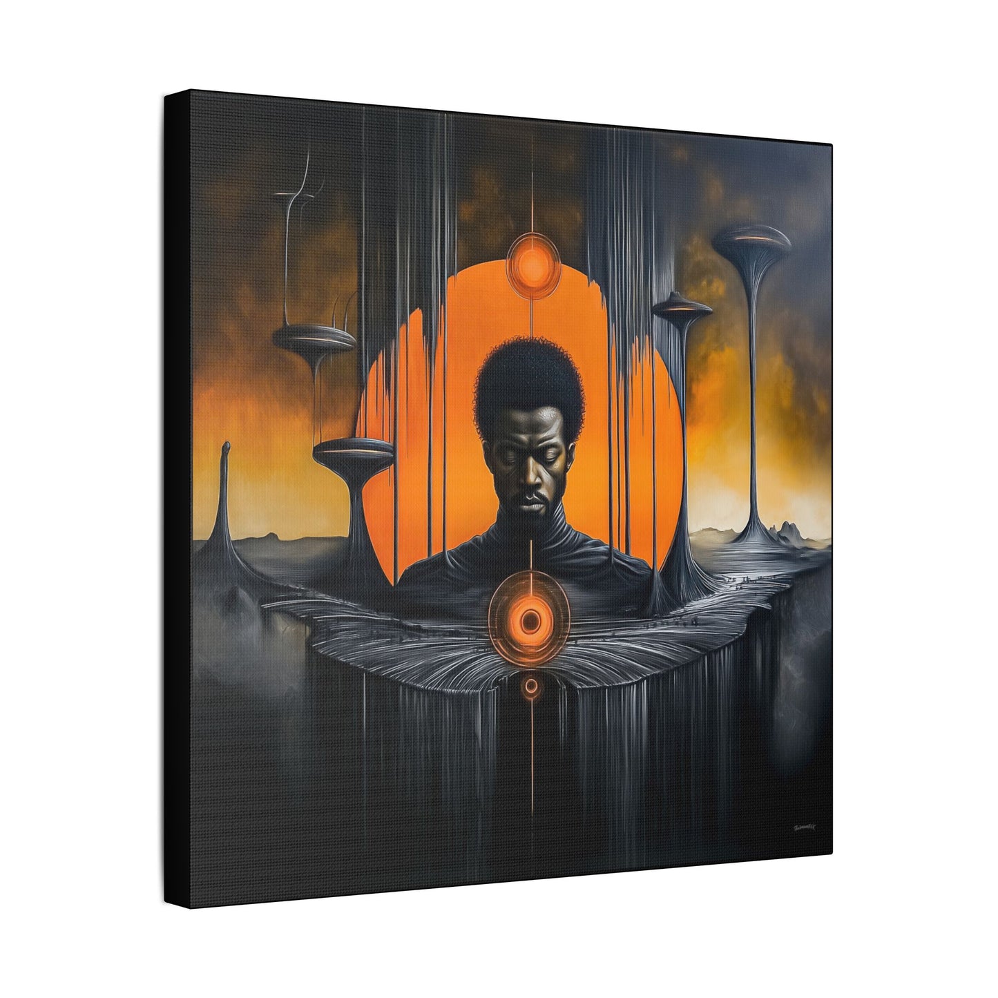 ThurmanatorX Art | Thornmind | AphrodisiDark | Satin Canvas Art Print