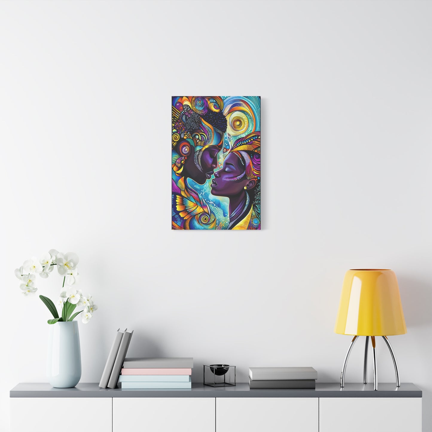 ThurmanatorX Art | Stargazer’s Embrace | Aphrochrysalis | Matte Canvas, Stretched, 1.25"