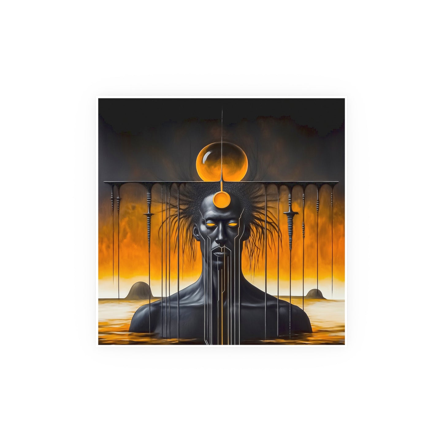 ThurmanatorX Art | Glyphborn | AphrodisiDark | Satin Wall Art Prints