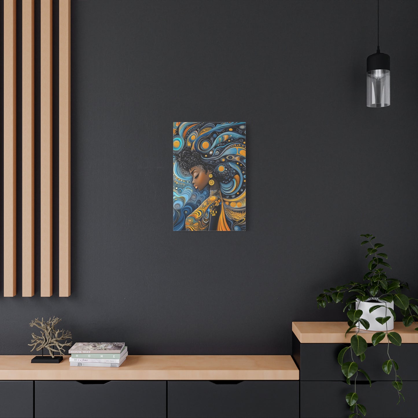 ThurmanatorX Art | The Alchemy of Her Thought | Aphrochrysalis | Matte Canvas, Stretched, 1.25"