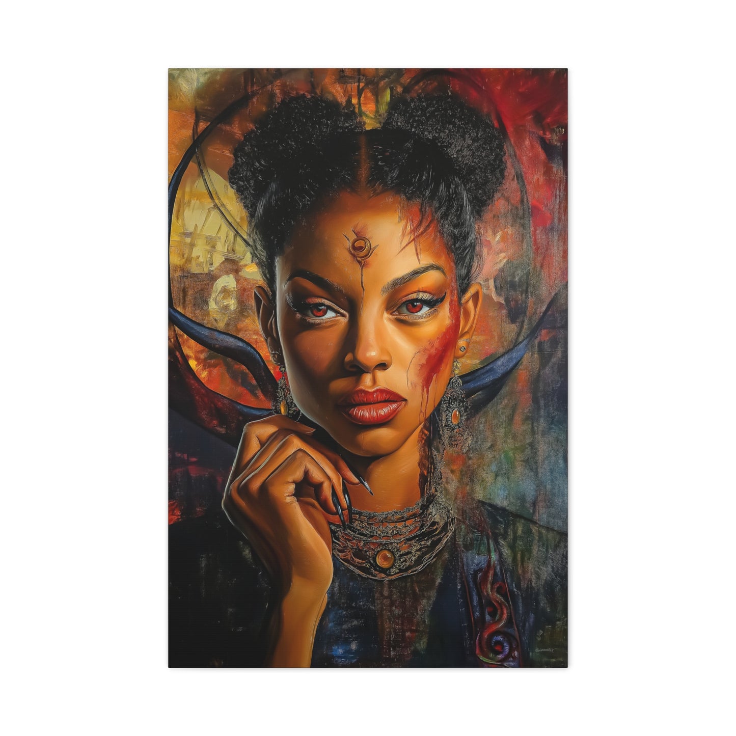 ThurmanatorX Art | Shattered Perspectives | Aphrodisiart | Matte Canvas Print