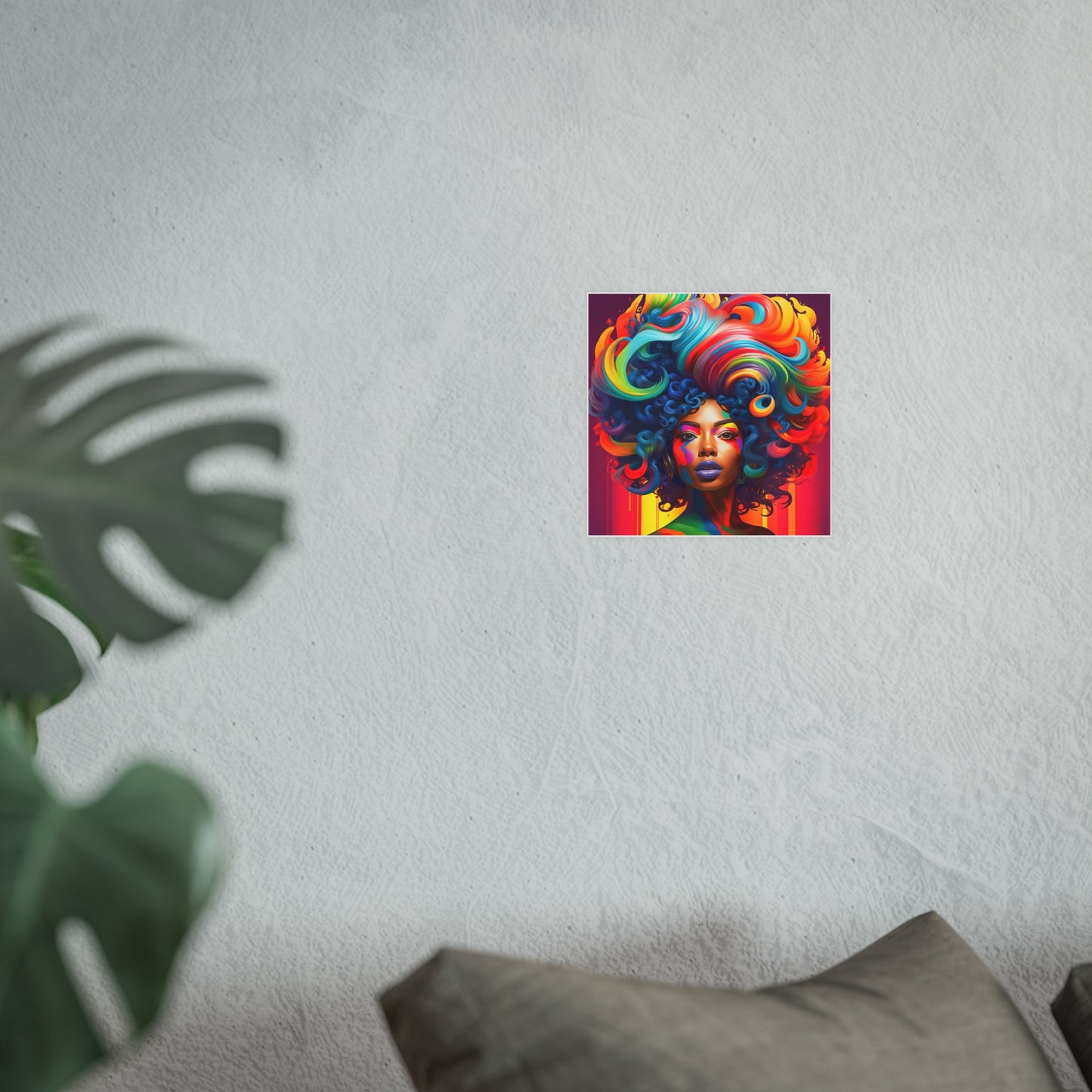 ThurmanatorX Art | Chromawave Siren | Aphrochrysalis | Satin Wall Art Print