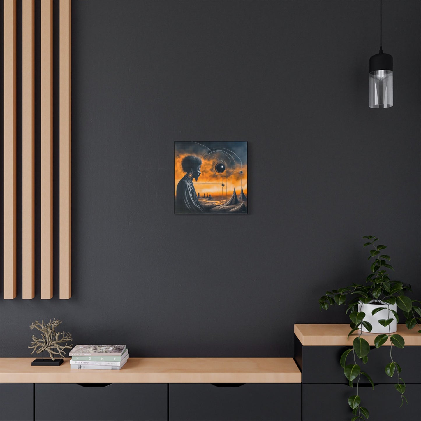 ThurmanatorX Art | Lumahex | AphrodisiDark | Satin Canvas Art Print