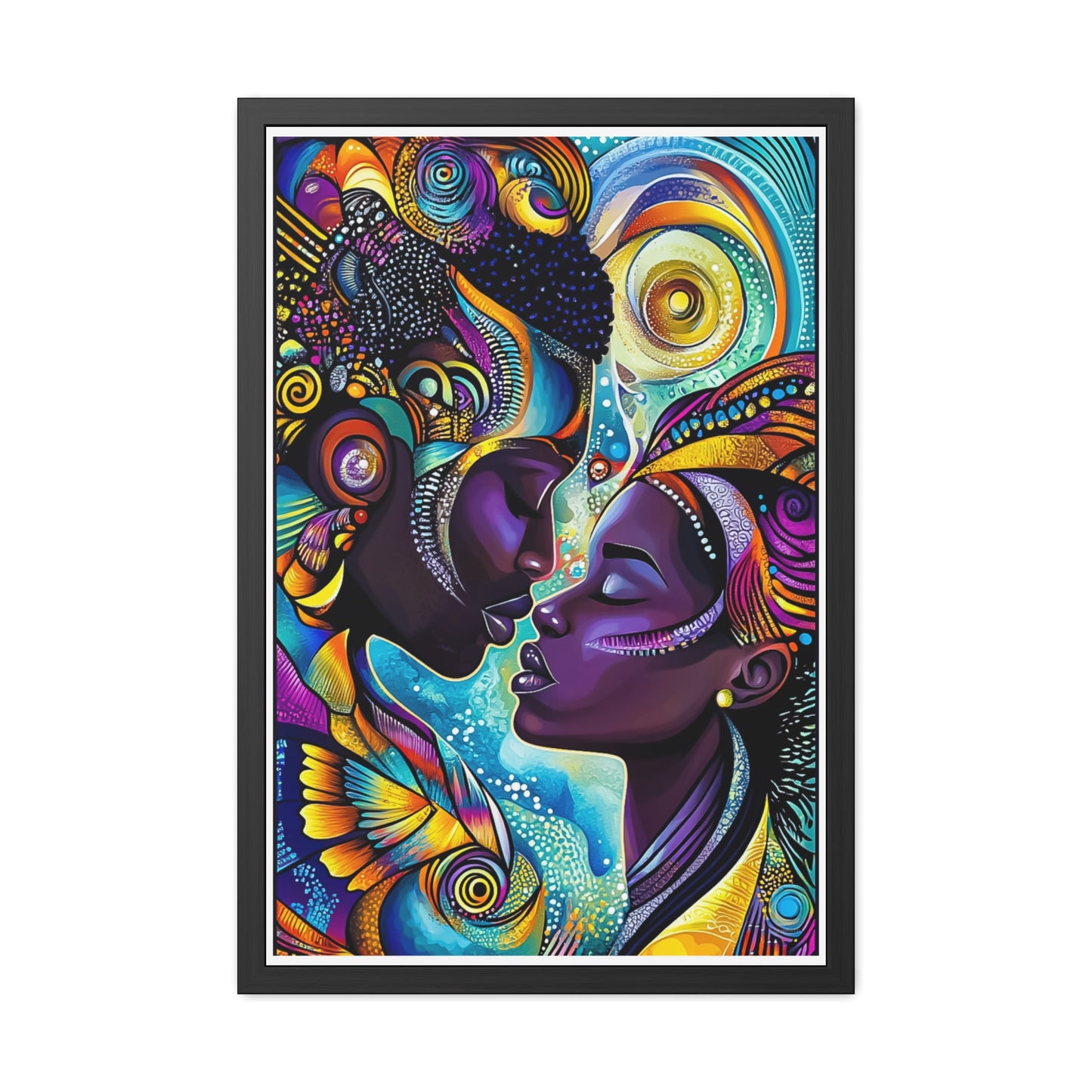 ThurmanatorX Art | Stargazer’s Embrace | Aphrochrysalis | Framed Poster Print