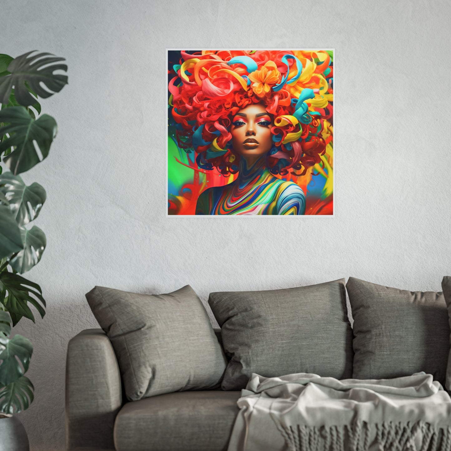 ThurmanatorX Art | Solstice Spiral | Aphrochrysalis | Satin Wall Art Print