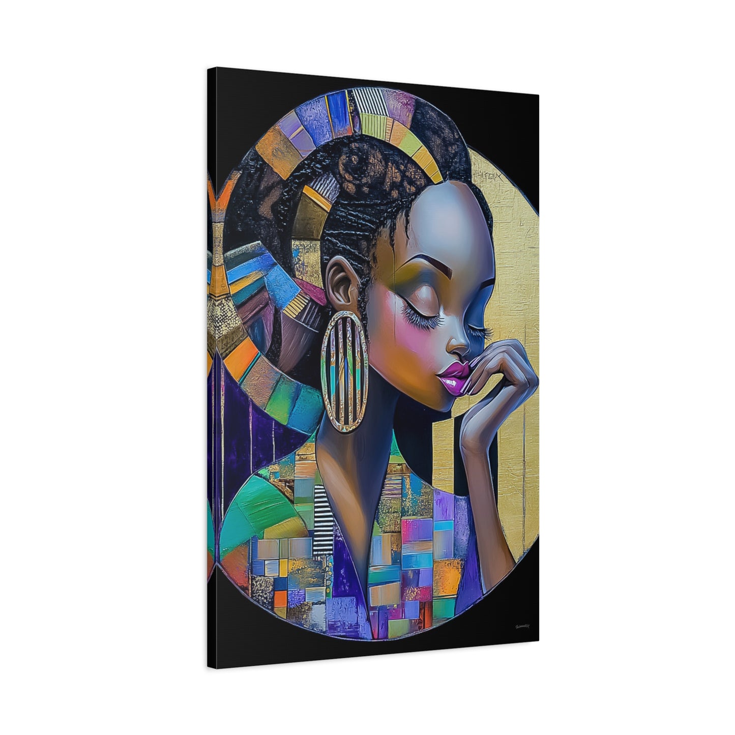 ThurmanatorX Art | Spirit Bloom | Aphrochrysalis | Matte Canvas, Stretched, 1.25"