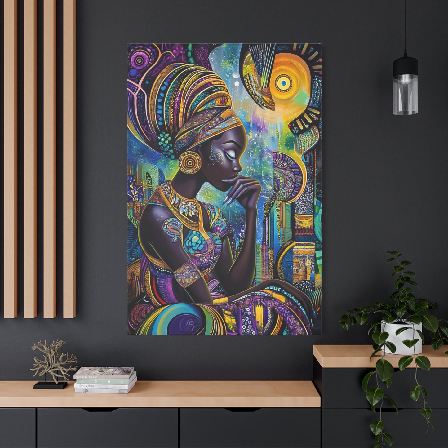 ThurmanatorX Art | Celestia & the Devoted | Aphrochrysalis | Matte Canvas, Stretched, 1.25"